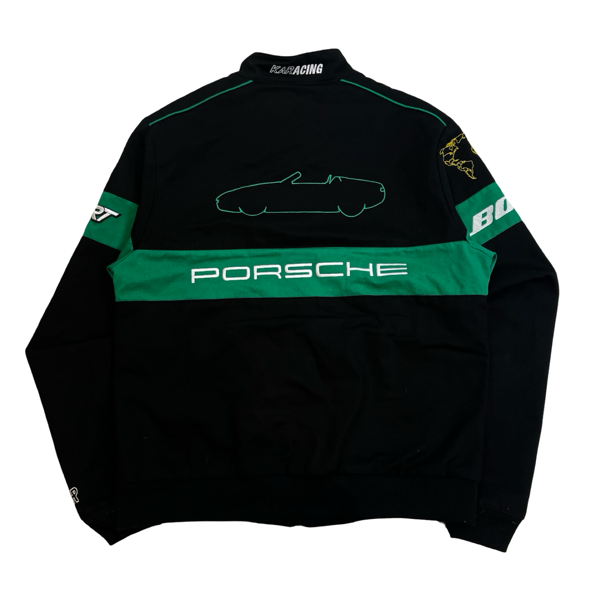 968 L'ART x Porsche L'Art de L'Automobile Design Team Jacket Black