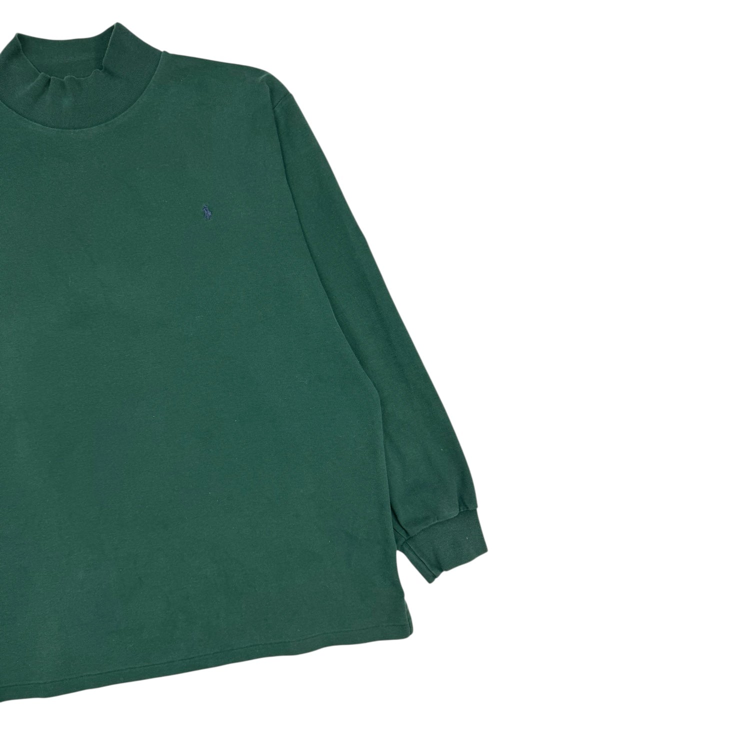 Vintage Polo Ralph Lauren Mockneck Green