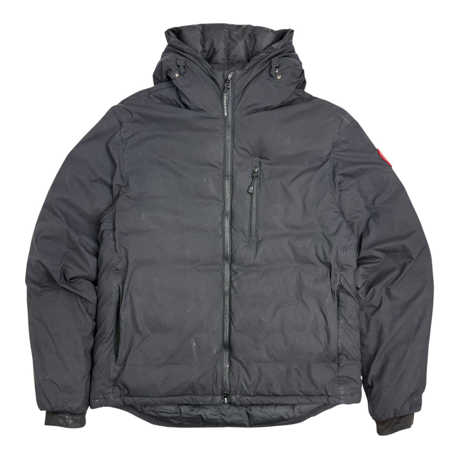 Canada Goose Lodge Hoodie Insulated Jacket Black