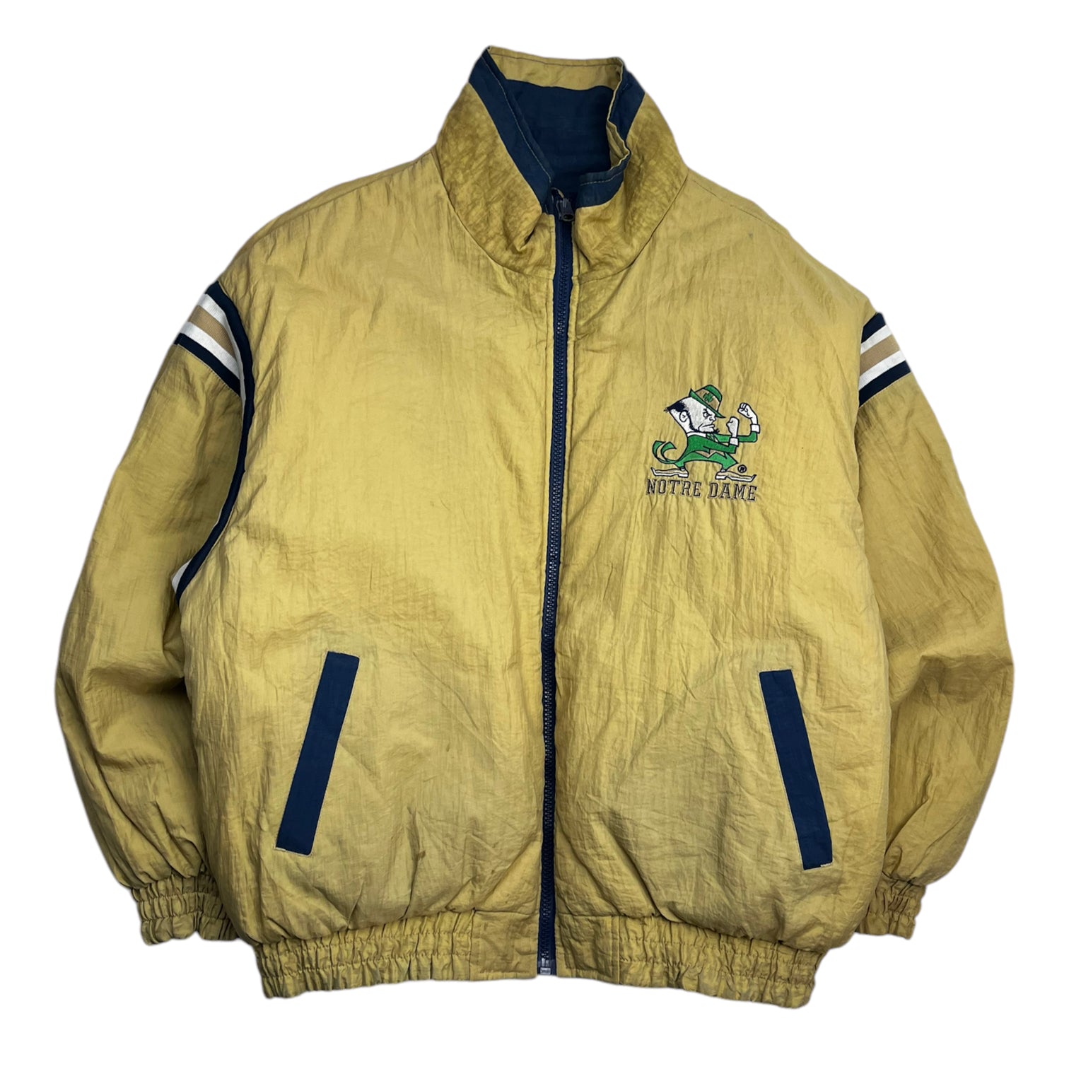 Vintage Notre Dame Fighting Irish Pro Player Reversible Jacket