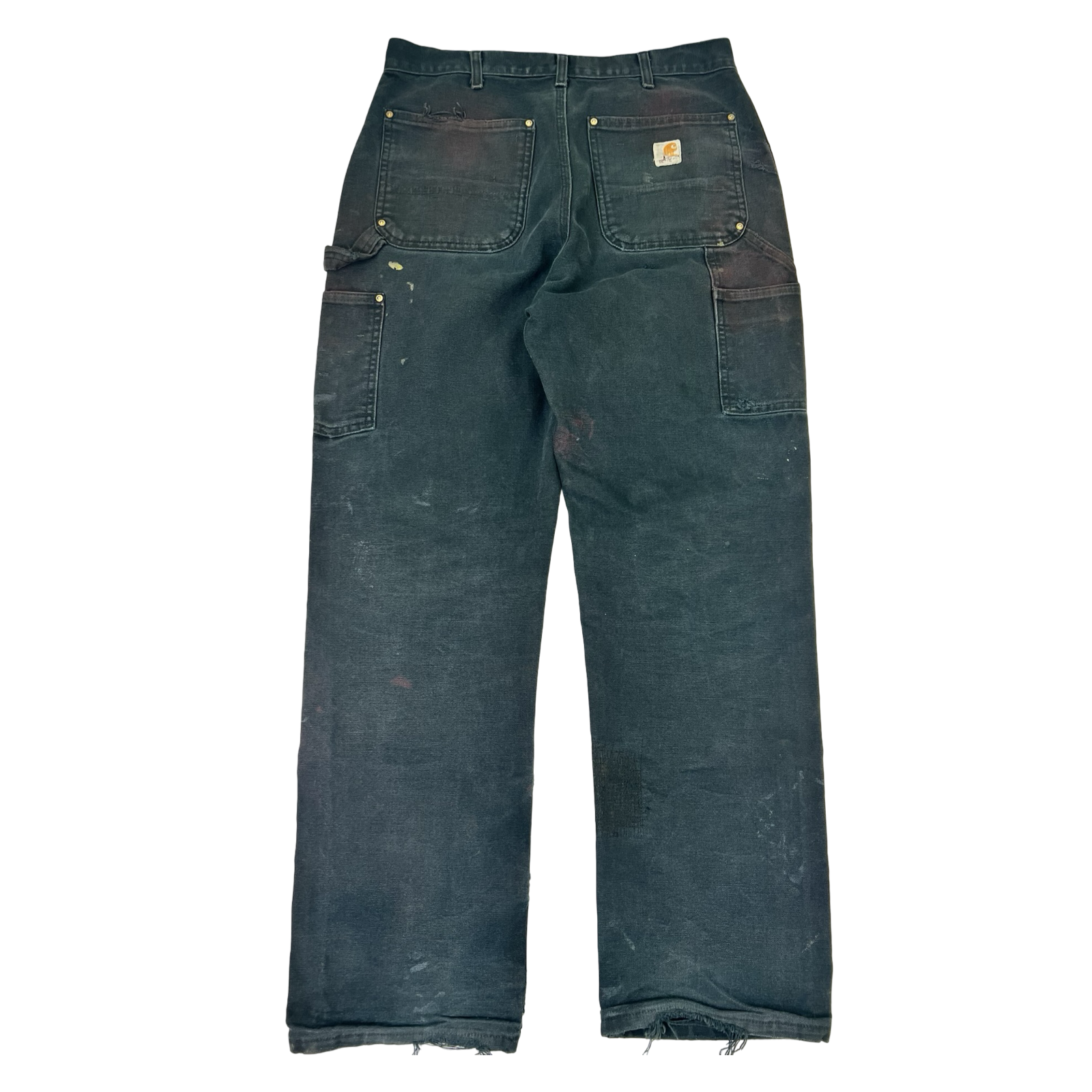 Vintage Carhartt B01 BLK Double-Front Work Trousers