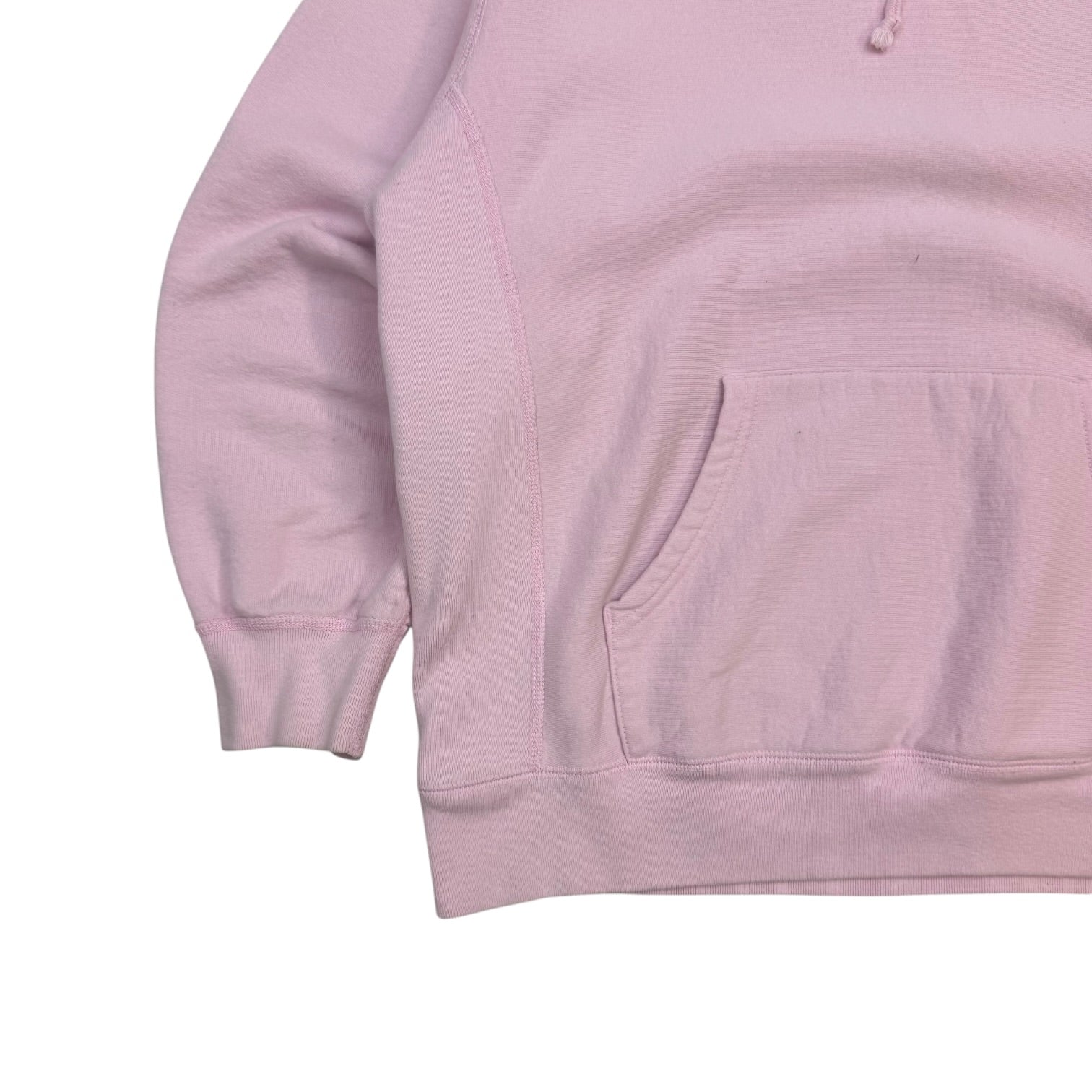Supreme x KAWS Chalk Logo Hoodie Pink