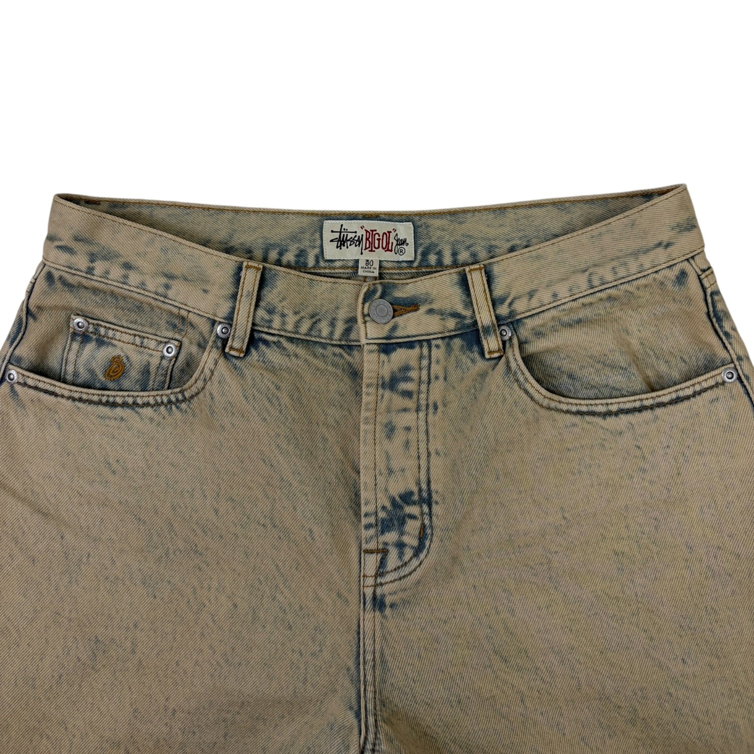 Stussy Big Ol’ Jean Resin Washed Khaki