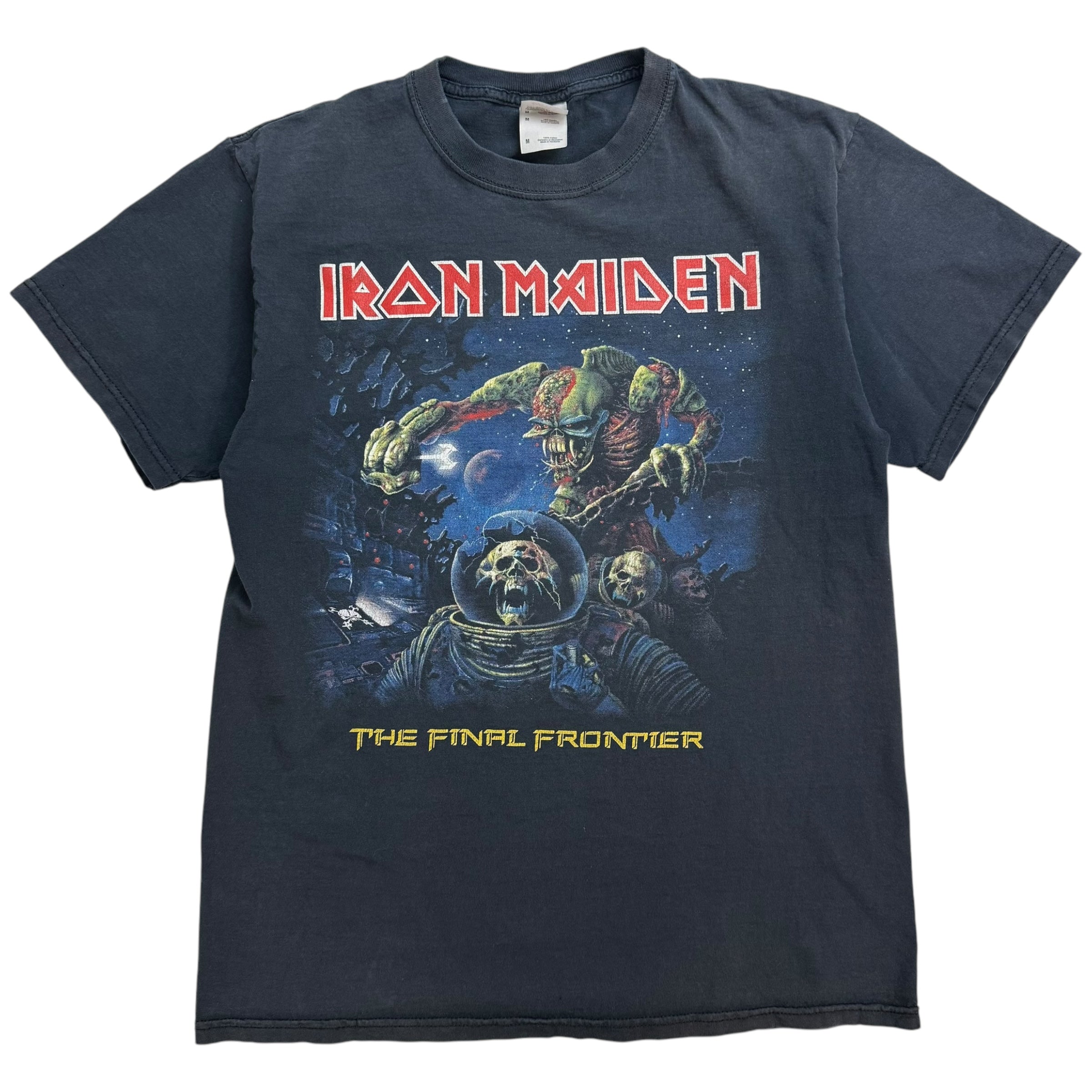 Vintage Iron Maiden Final Frontier Tee Black