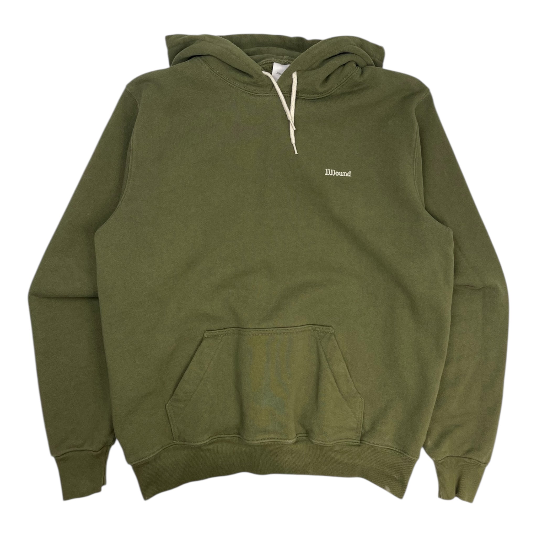 JJJJound Pocket Logo Hoodie Utility Green