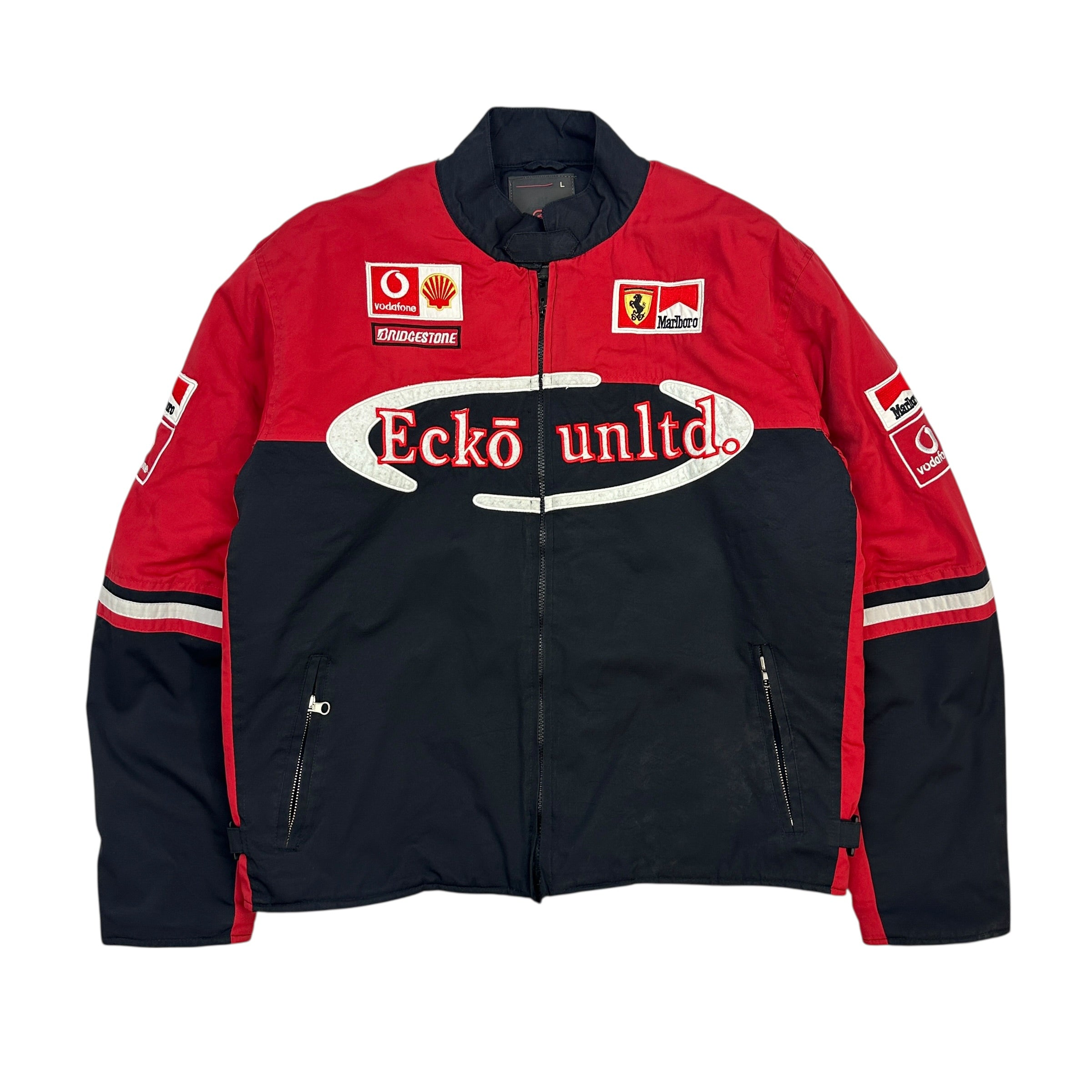 Ecko Unltd Marlboro/Shell Racing Jacket Red/Black