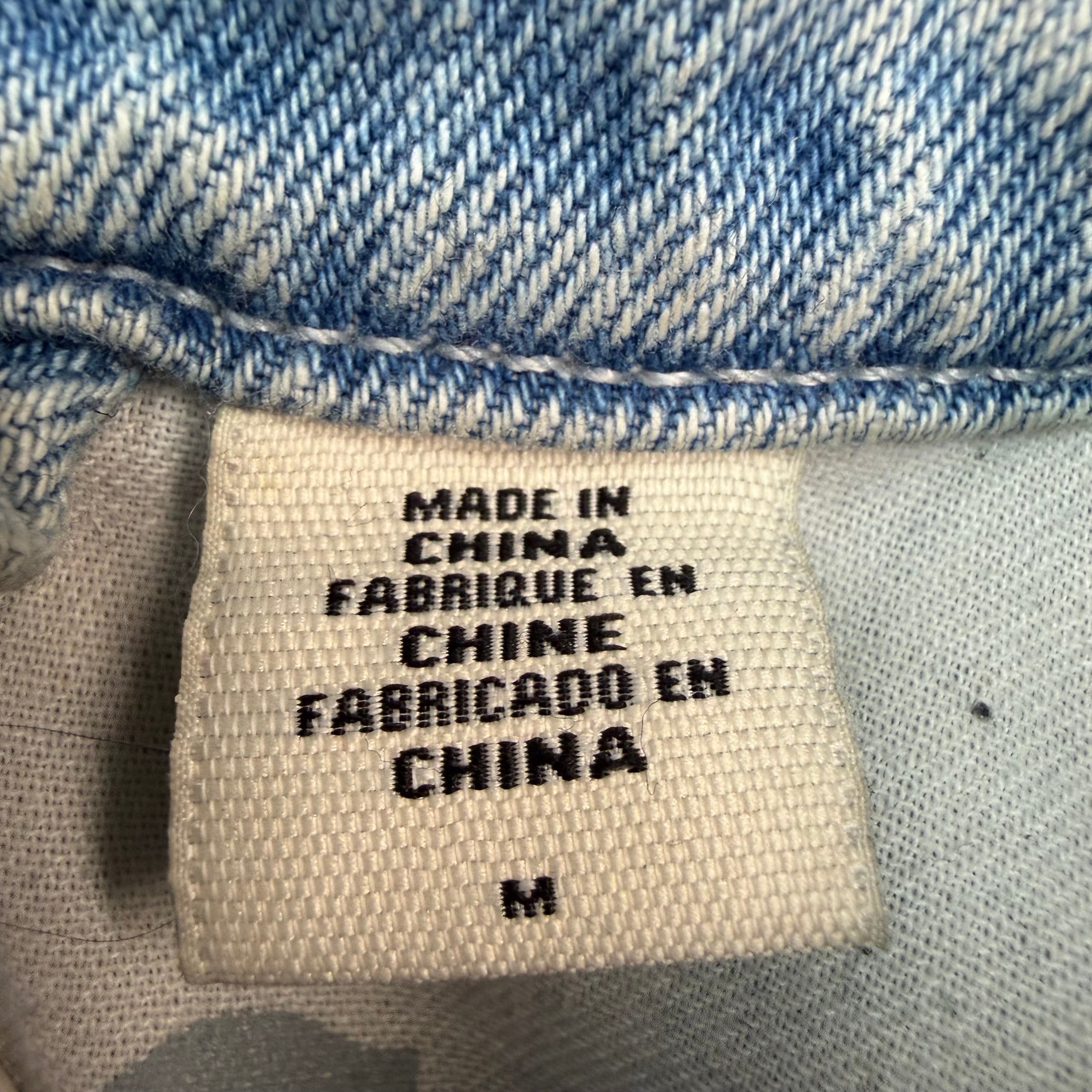 Vintage Levi’s Silver Tab Light Wash Denim Jacket Blue