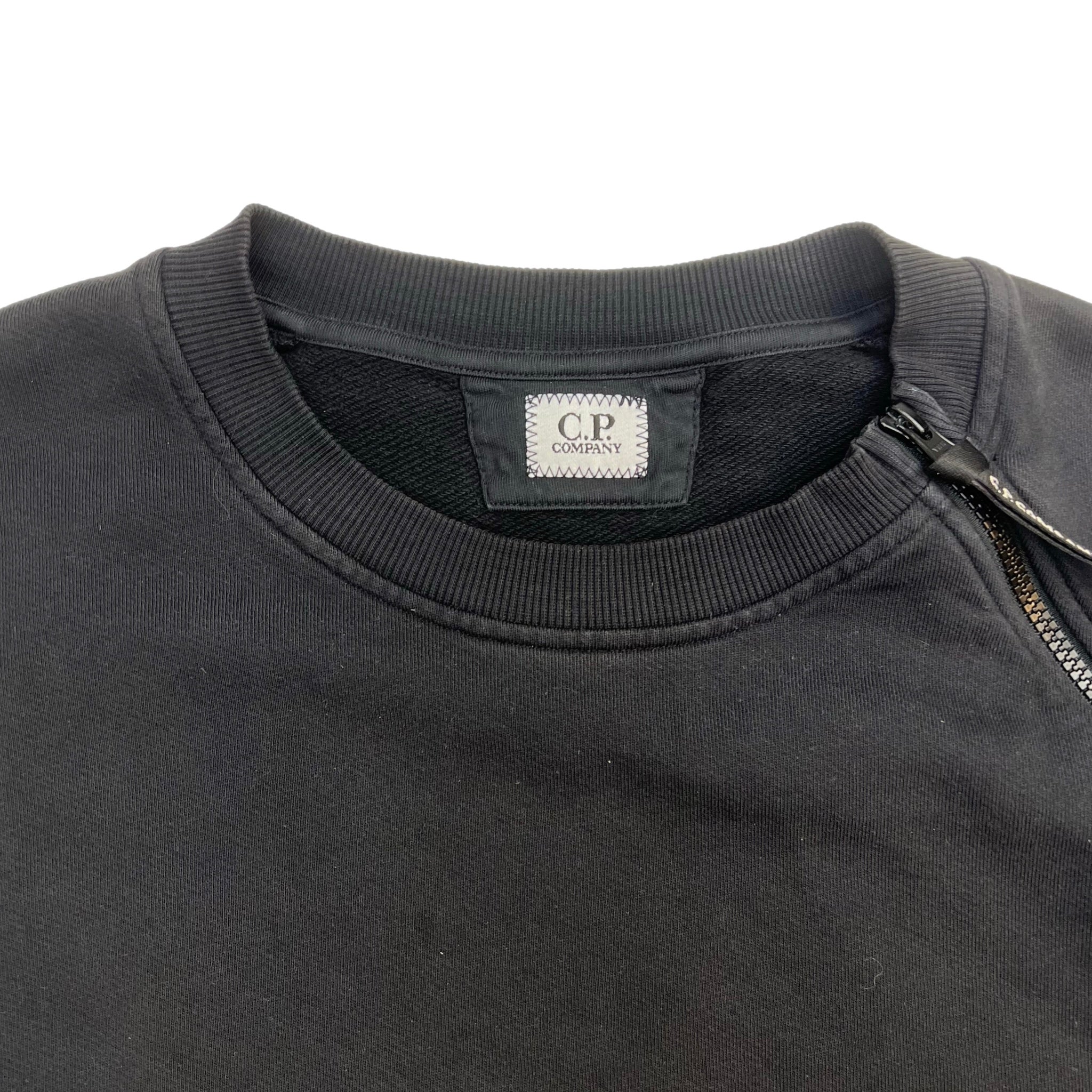 CP Company Pro Tek Crewneck Black