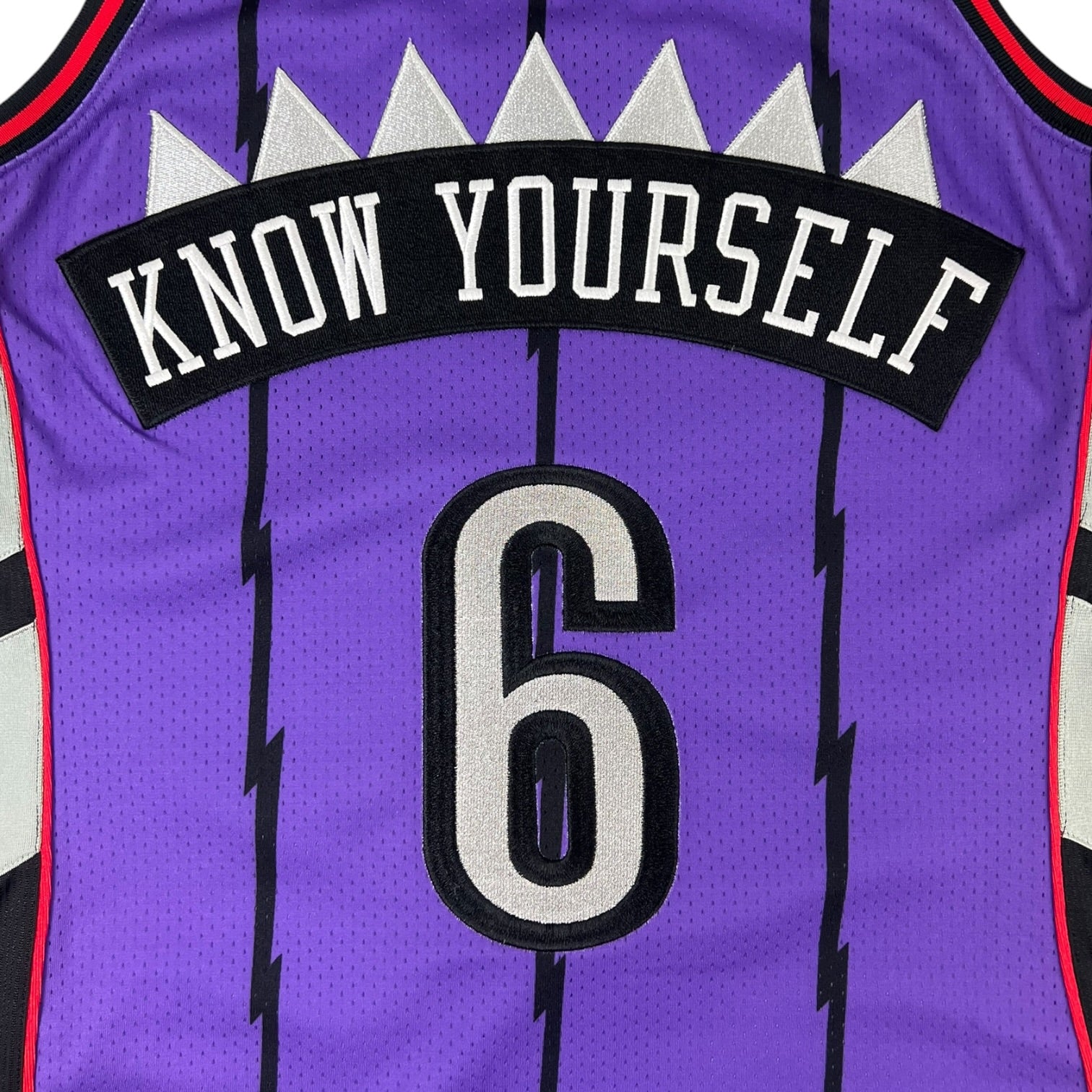 OVO x Mitchell & Ness Toronto Raptors Hardwood Classic Swingman Jersey Purple