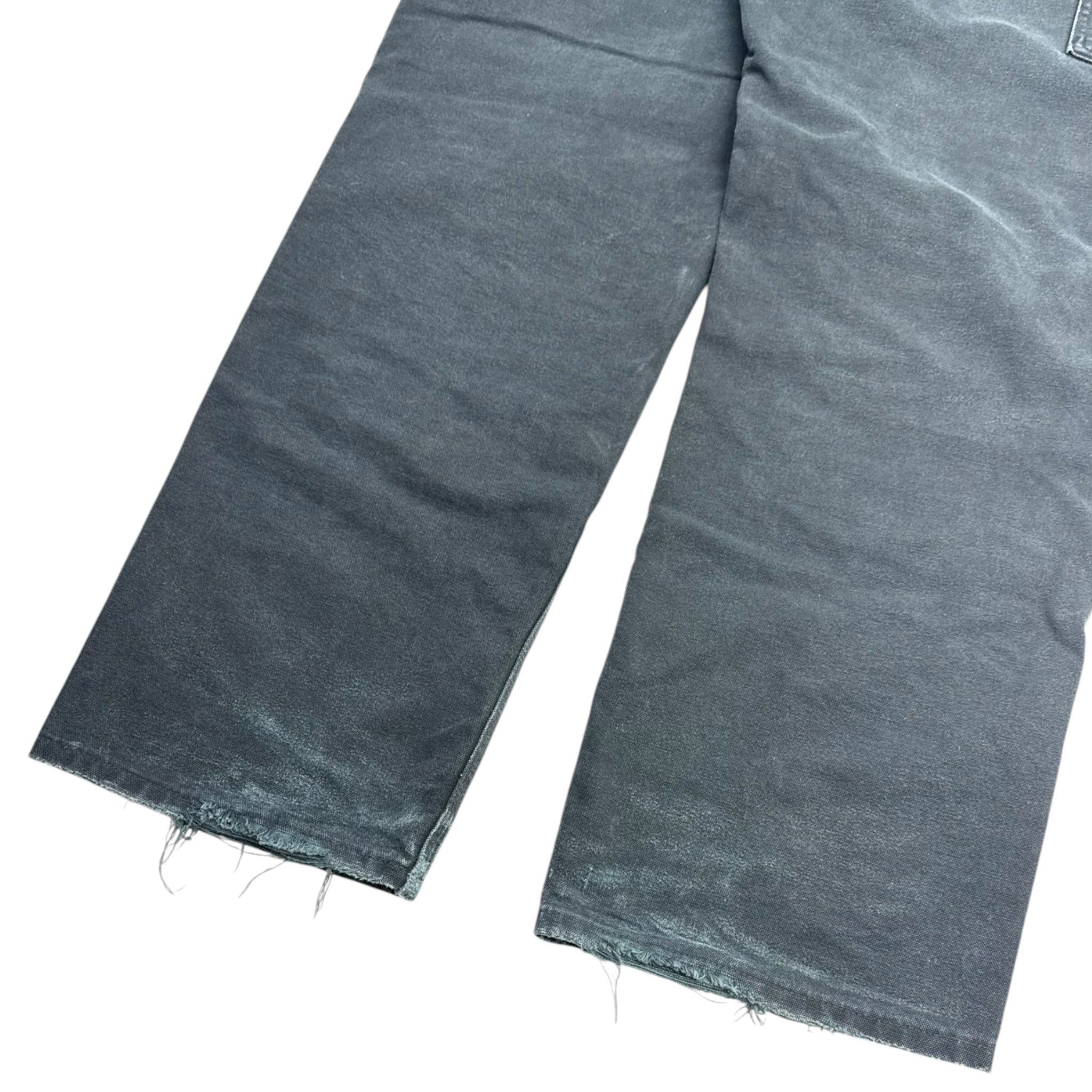 Vintage Carhartt Double Knee Bottoms Faded Black