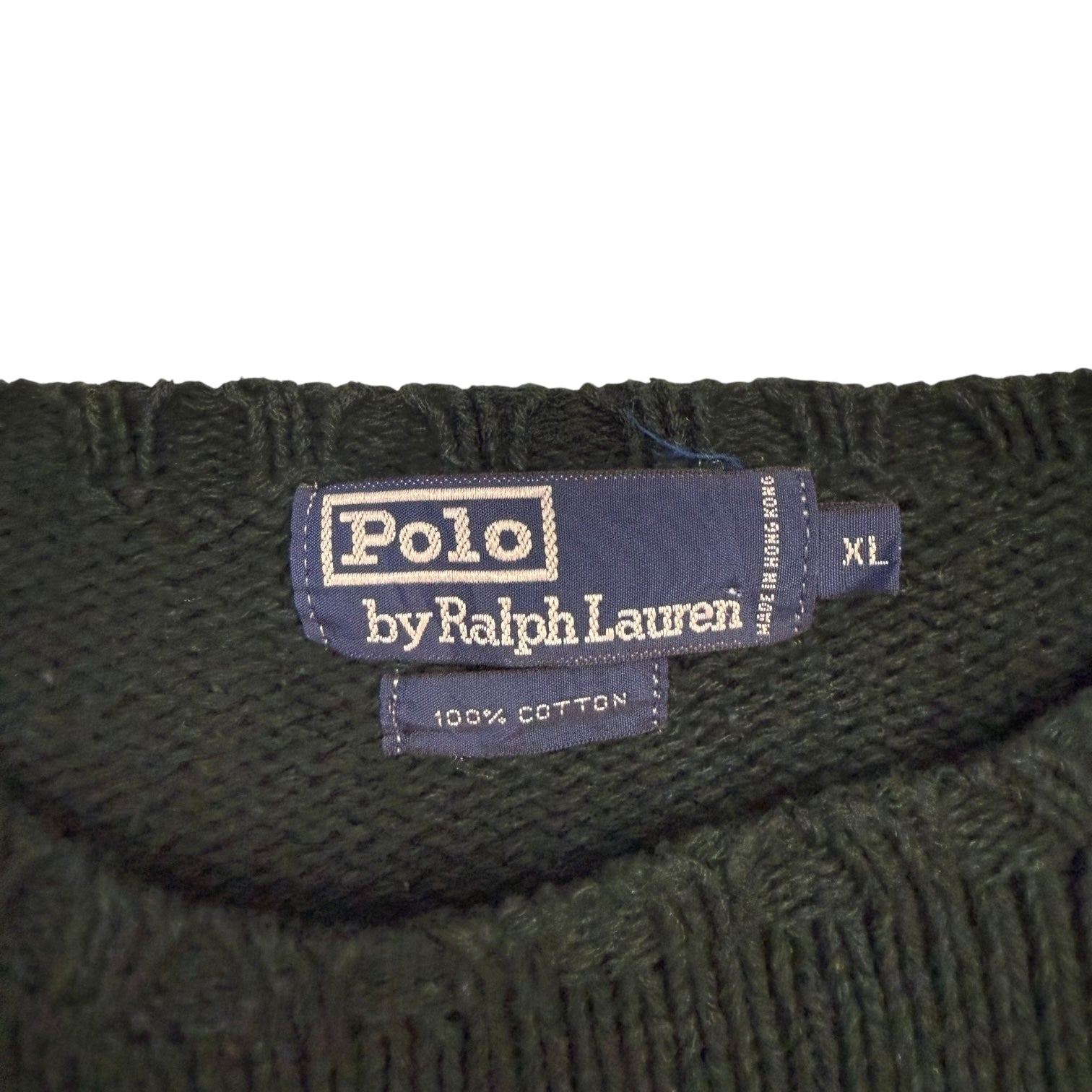 Vintage Polo Ralph Lauren Knit Sweater Green