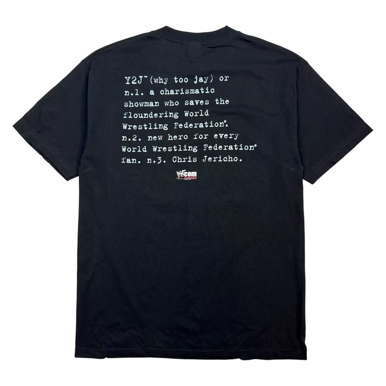 1999 WWF Chris Jericho Y2J Tee Black