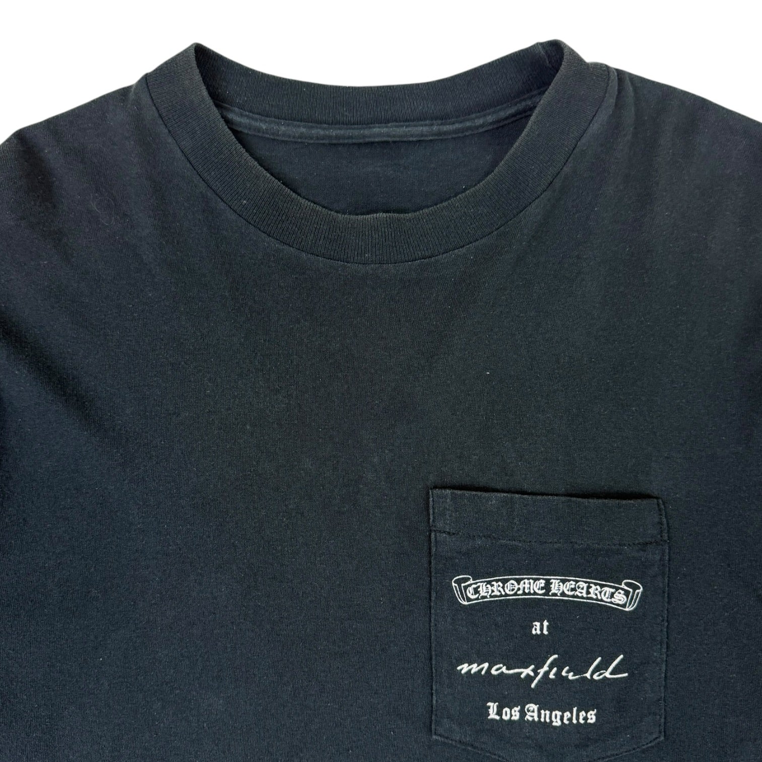 Vintage Chrome Hearts Maxfield Los Angeles Long Sleeve Black