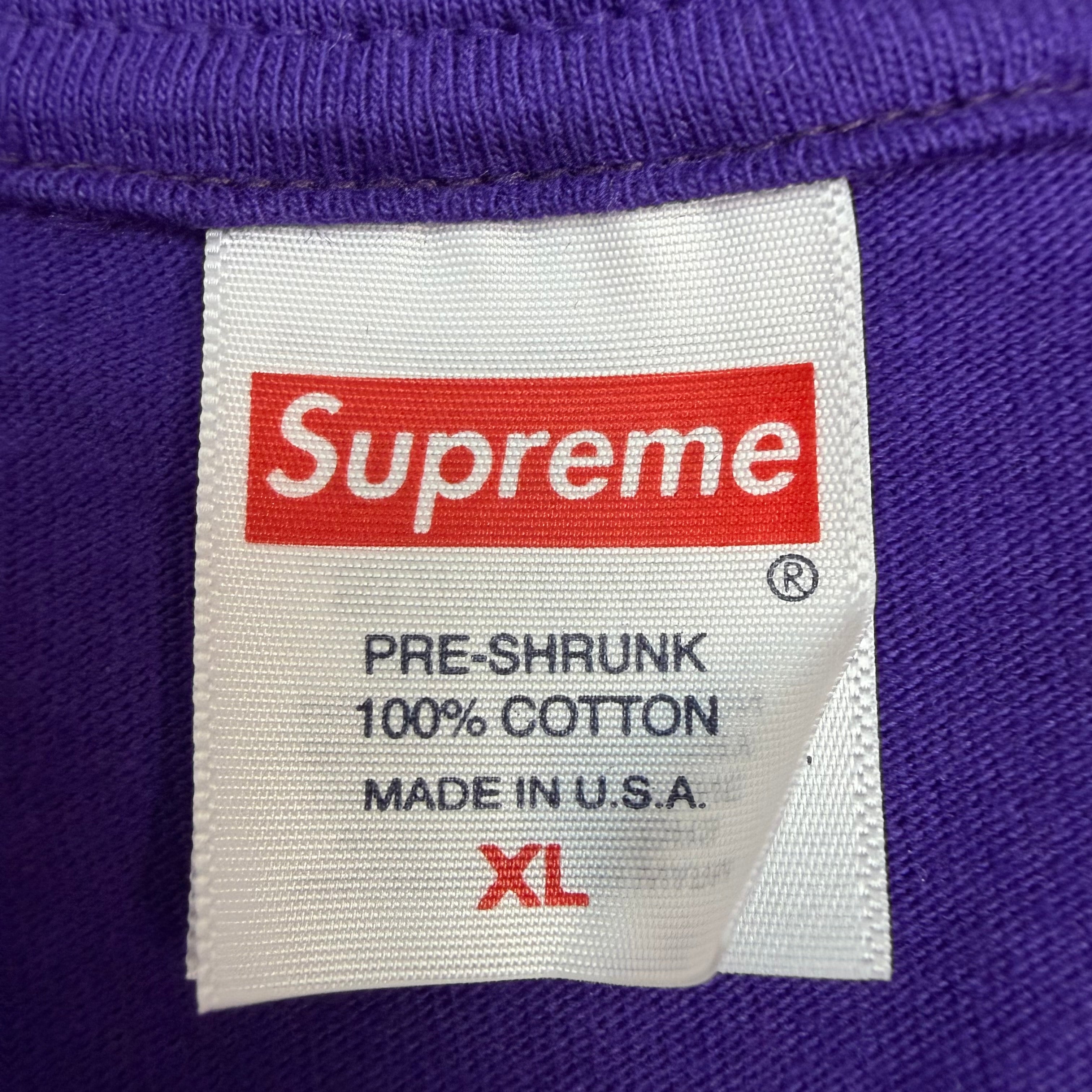 Supreme Maradona Tee Purple
