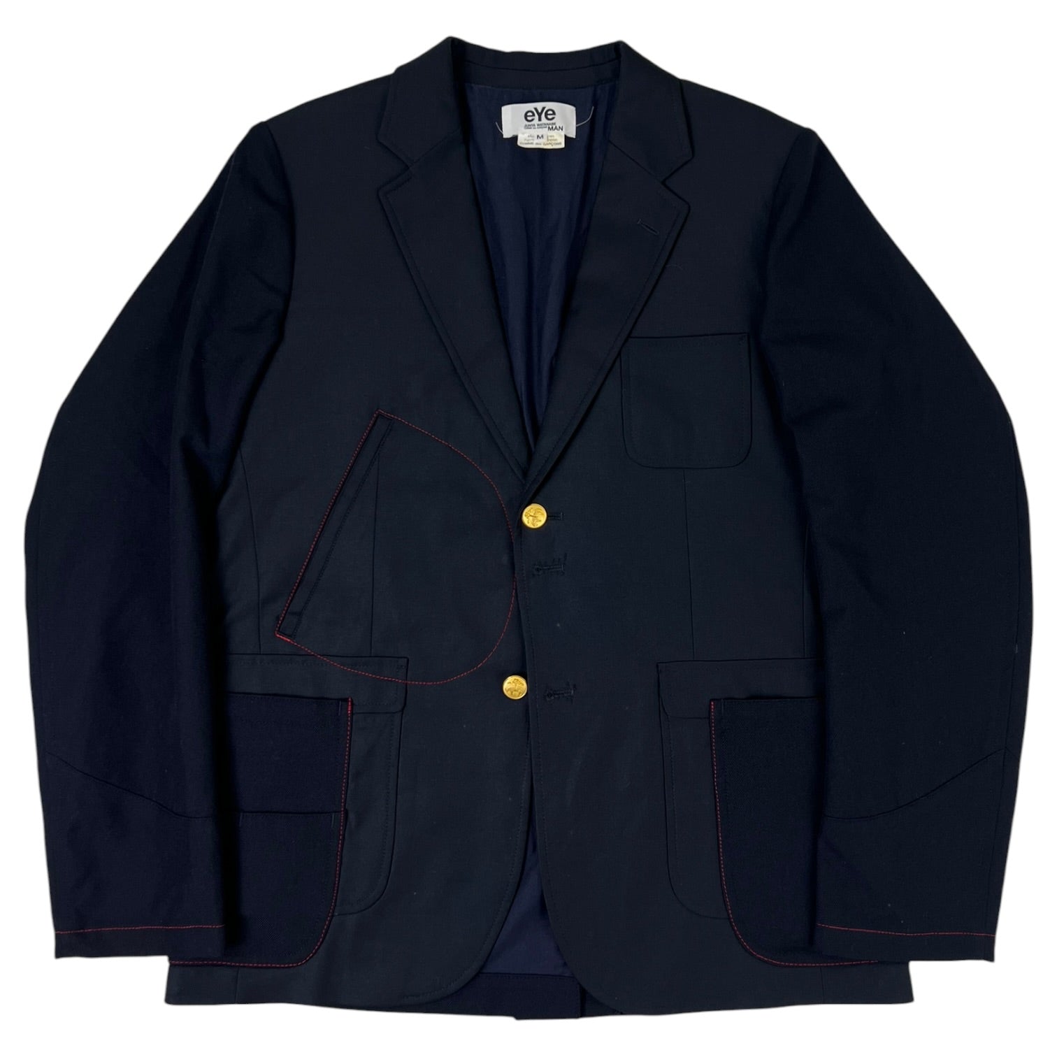 eYe Comme Des Garçons Junya Watanabe Man X Brooks Brothers Blazer Navy