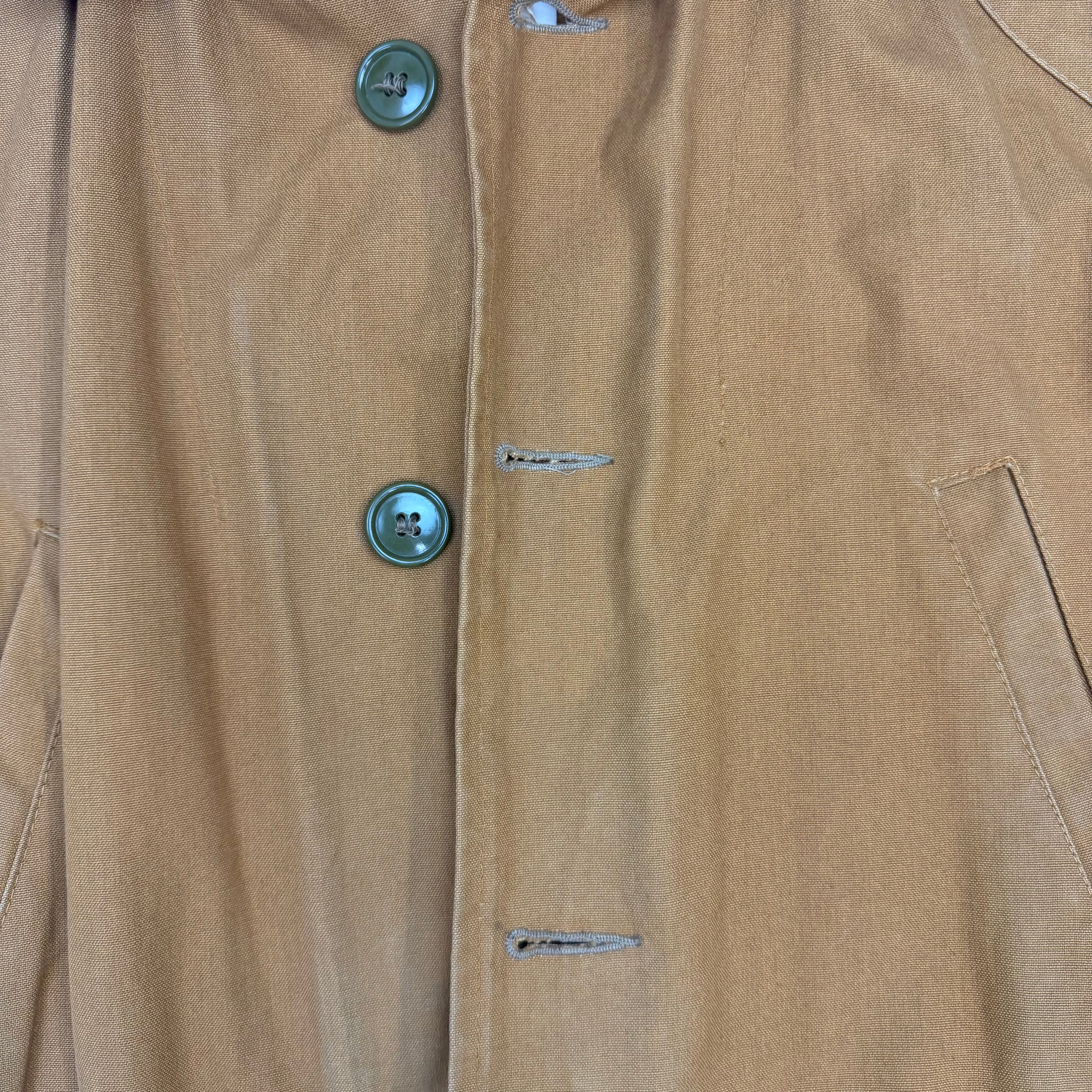 Vintage Woods Rough Rider Hunting Field Coat Brown