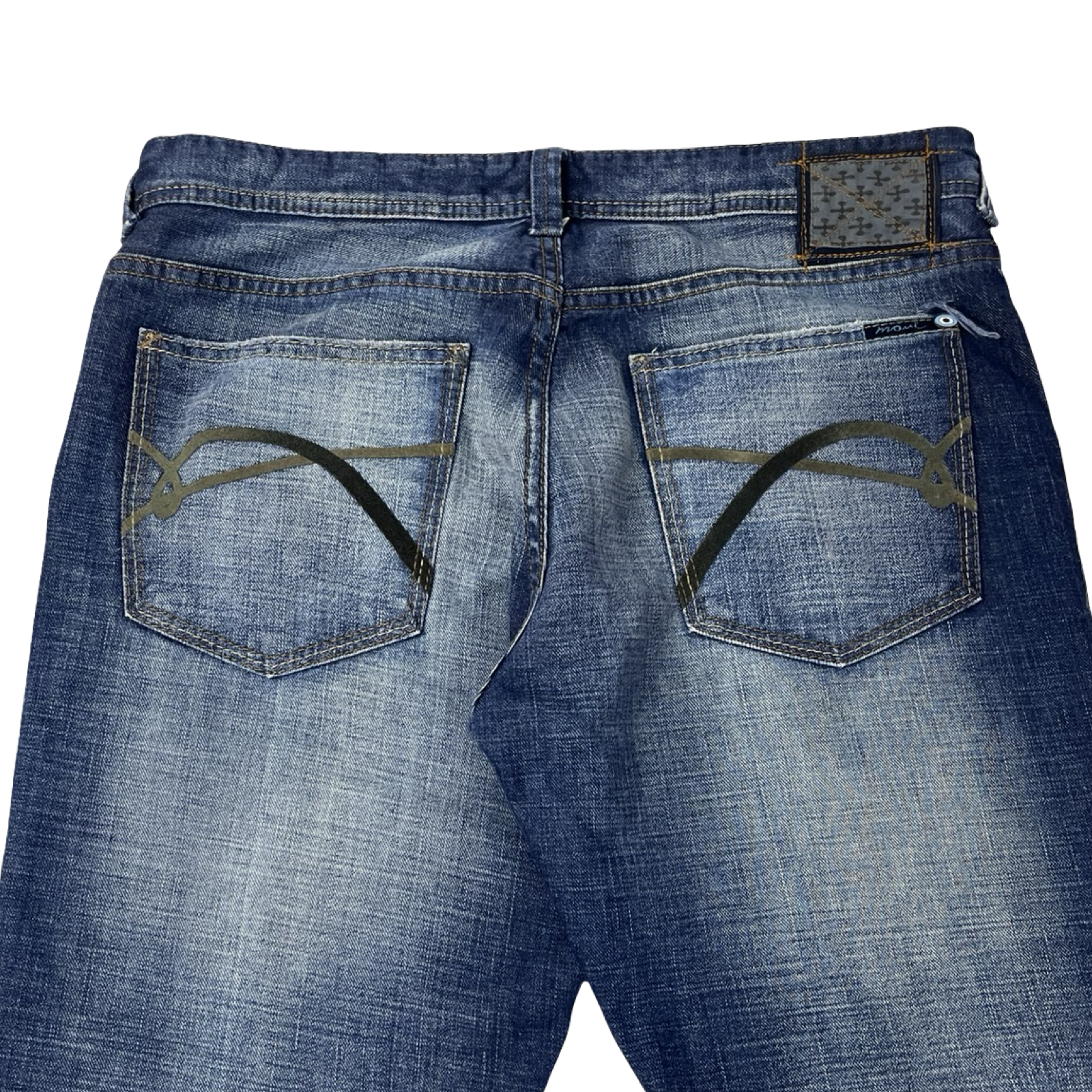 Vintage Y2K Maui Cashmere Flared Jean Pant Dark Wash