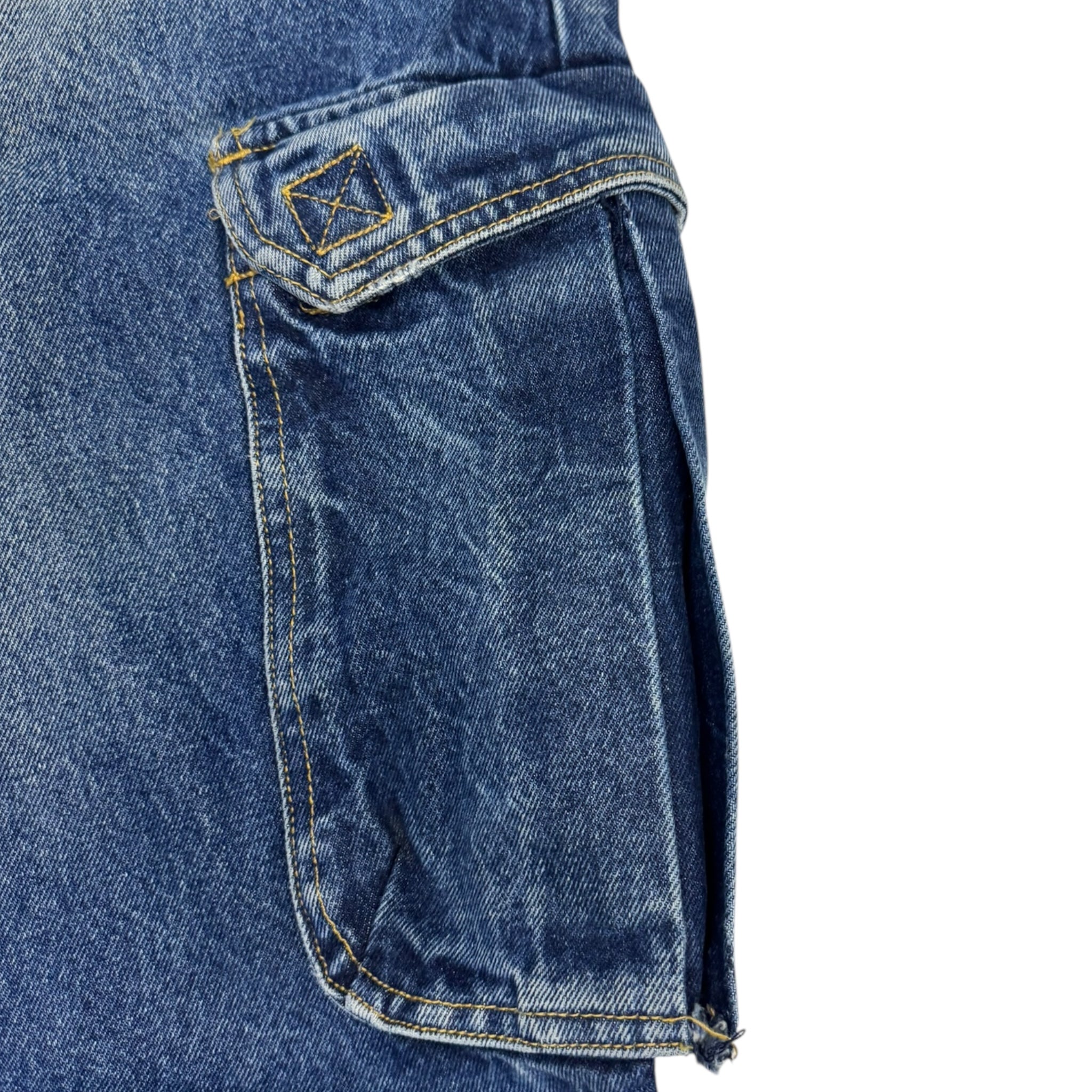 Vintage Y2K Paco Baggy Cargo Denim Hip Hop Jeans