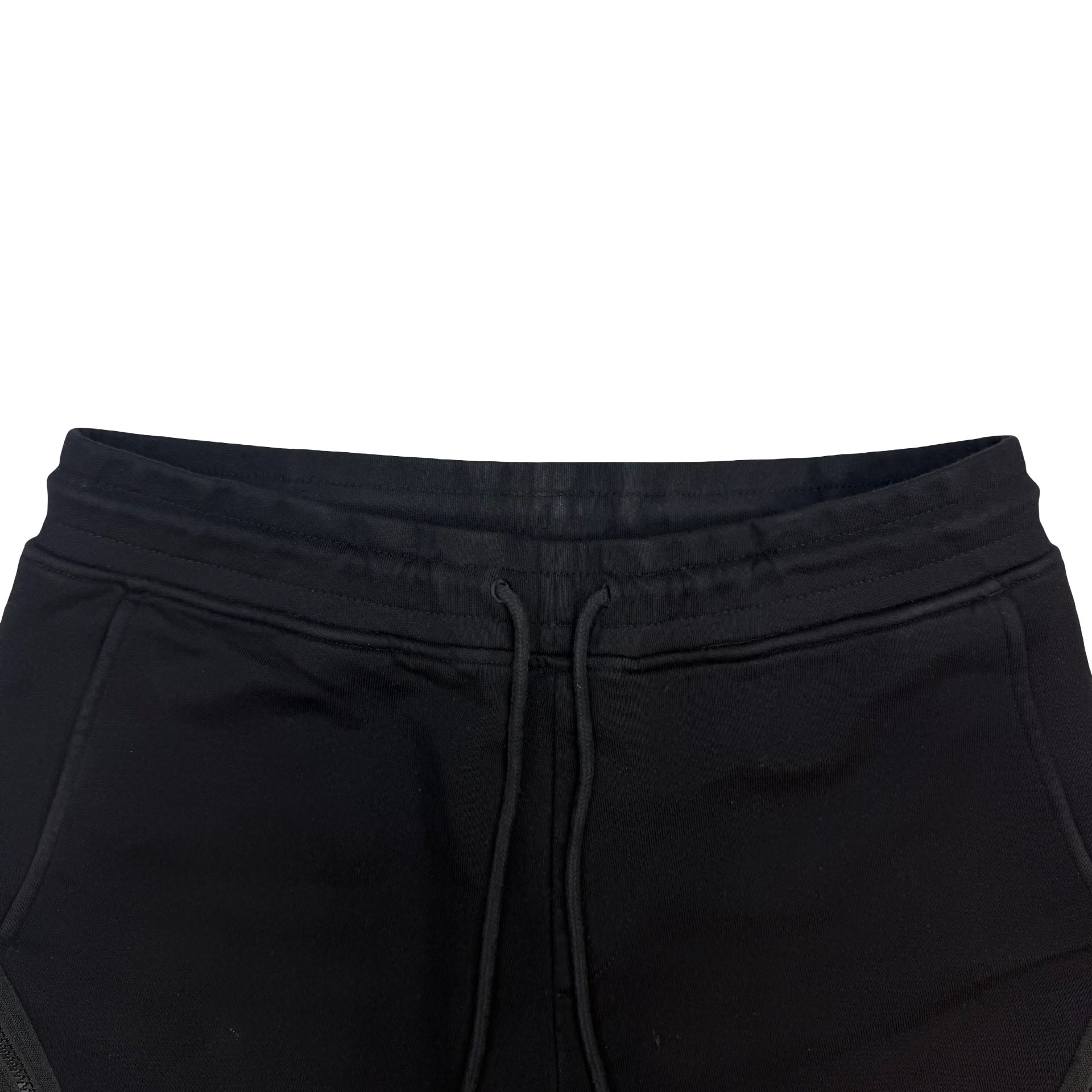 CP Company Side Zip Logo Jogger Black