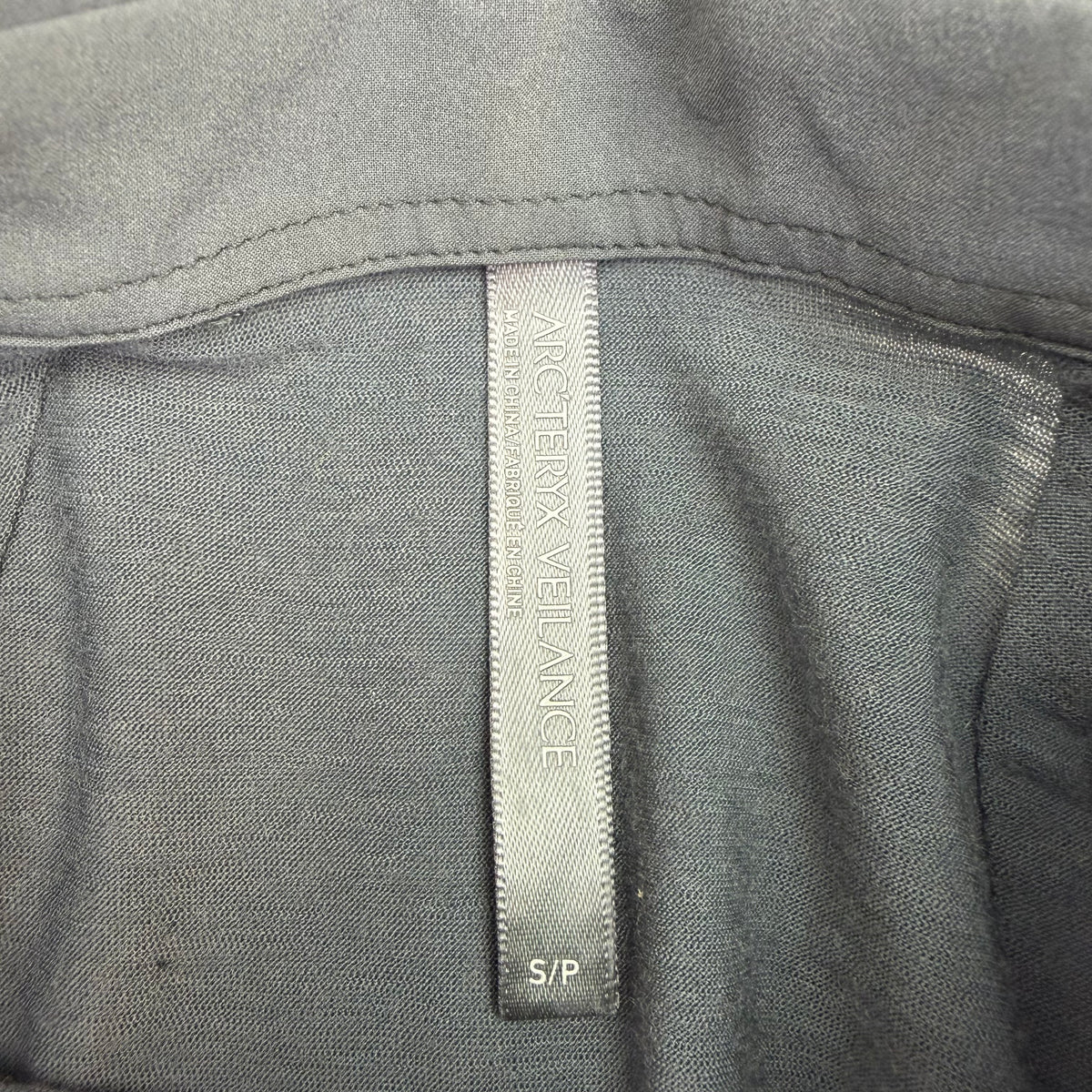 Arcteryx Veilance Frame Short Sleeve Polo Grey