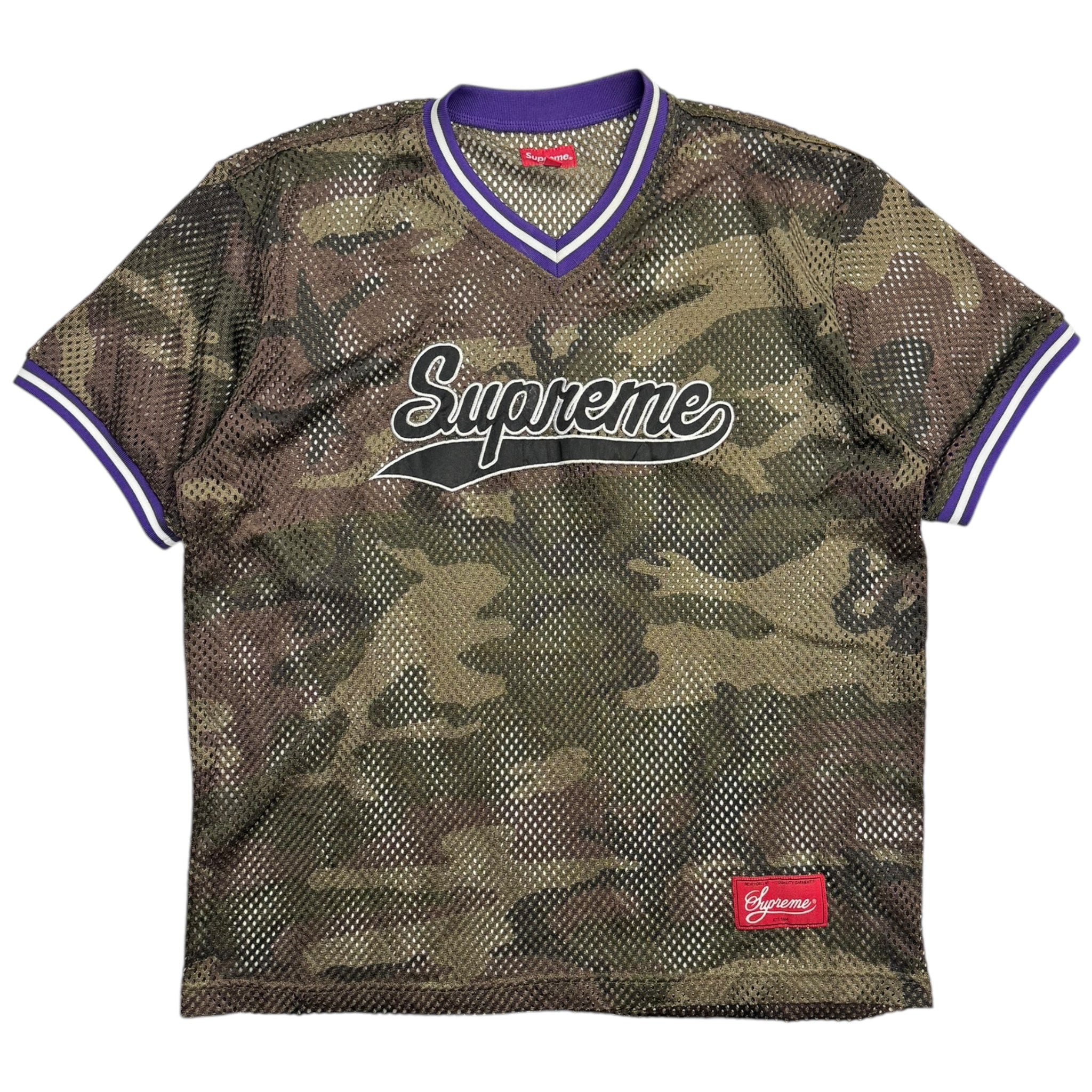 Supreme Mesh Baseball Jersey SS18