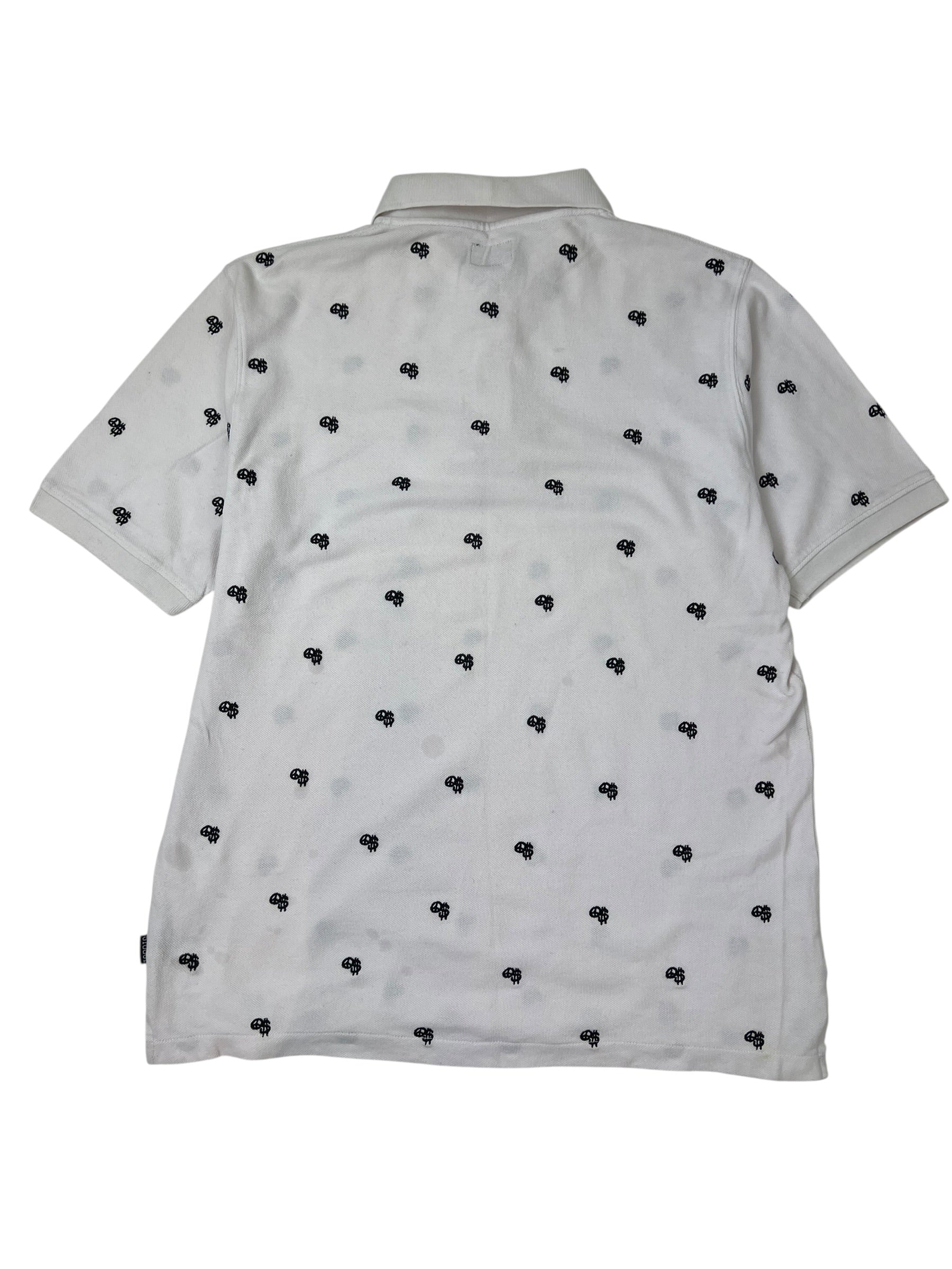 Stussy Polo T-Shirt White