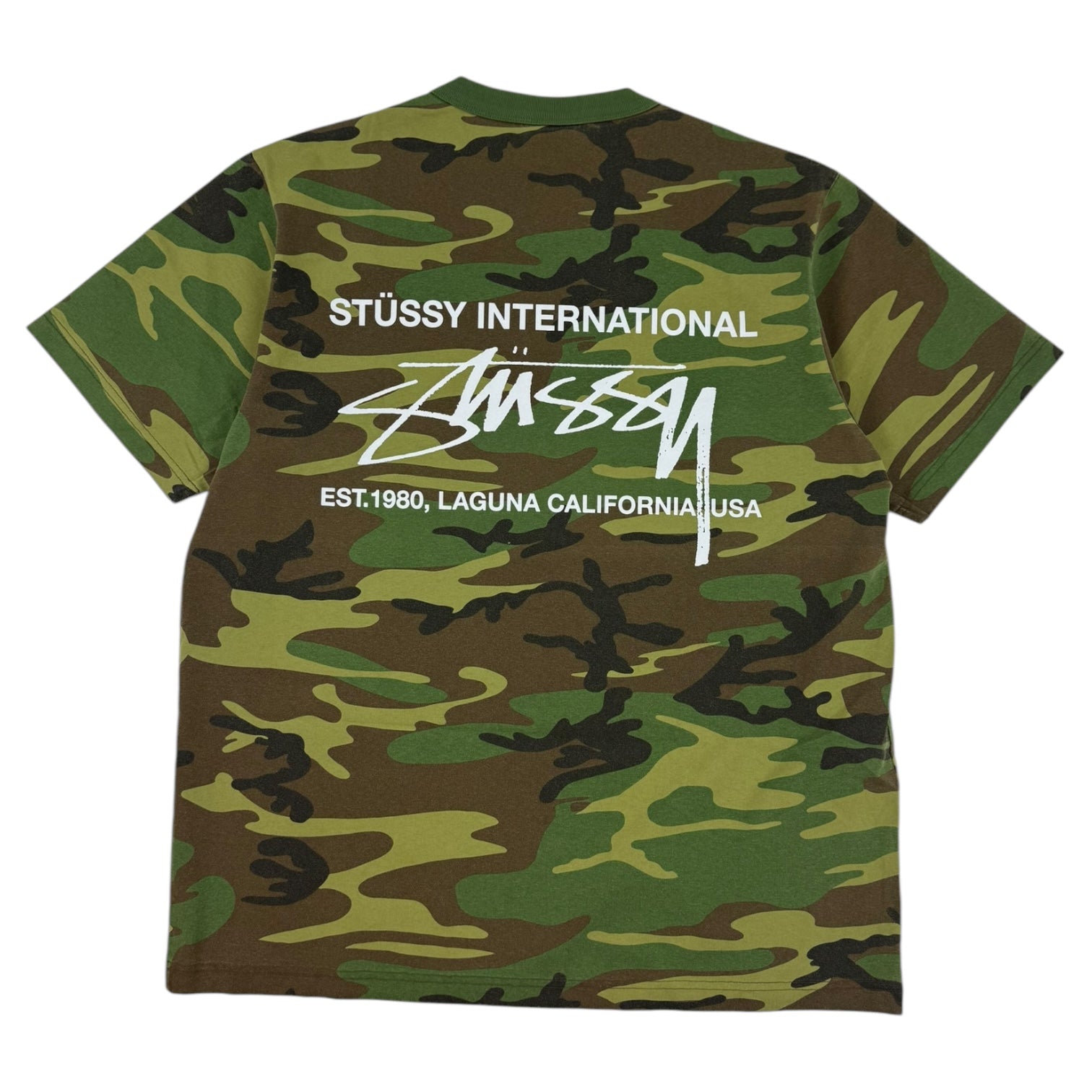 Stüssy Smooth International T-Shirt Camo