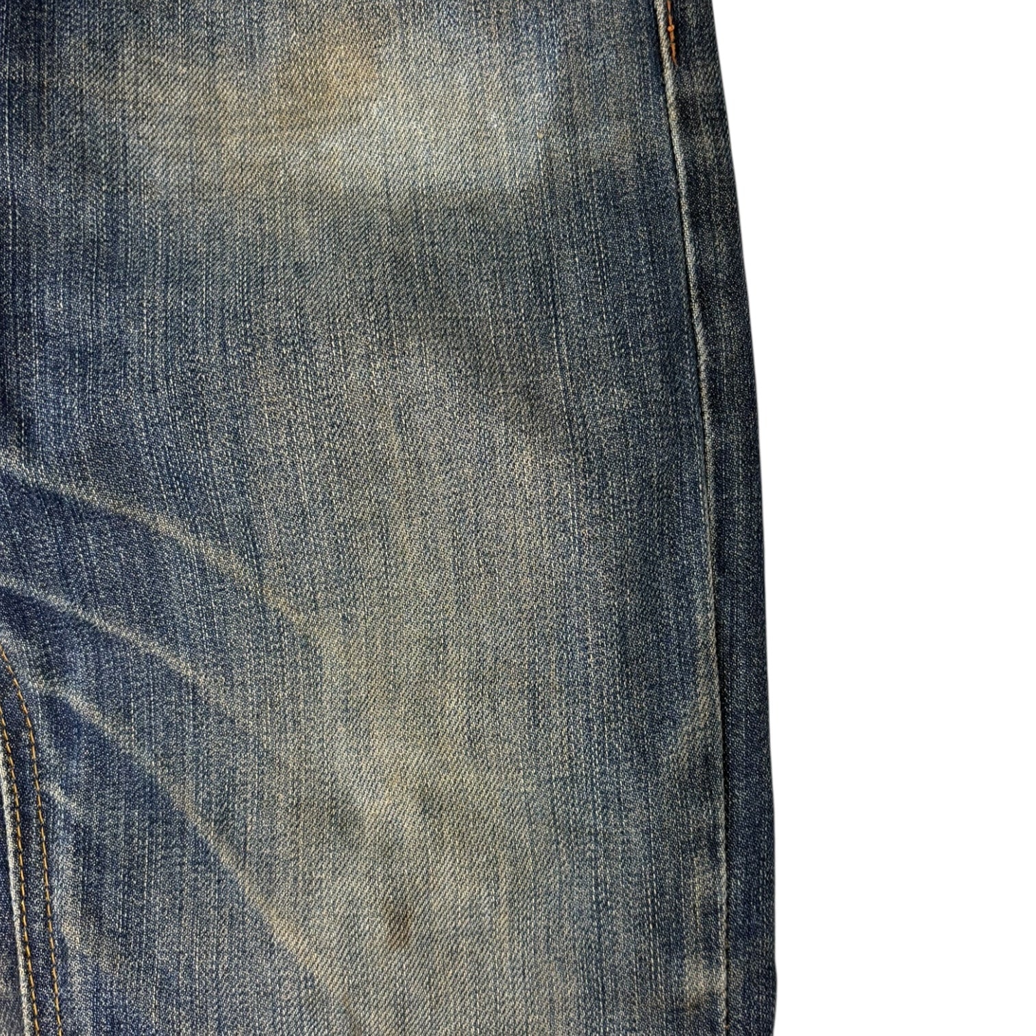 Evisu Big Diacock Robot Arch Straight-Leg Jean Dark Wash