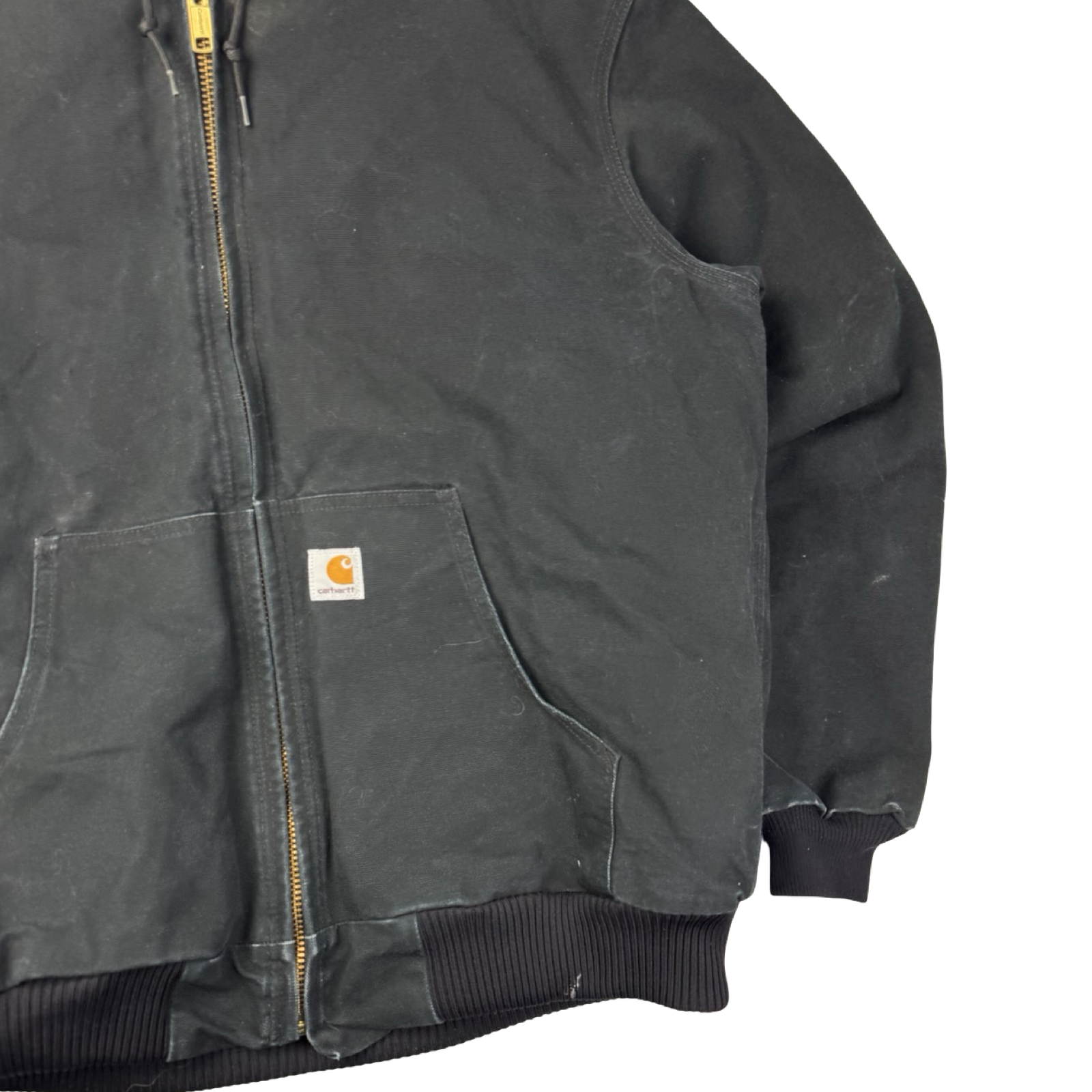 Vintage Carhartt Quilted Active Jacket Black