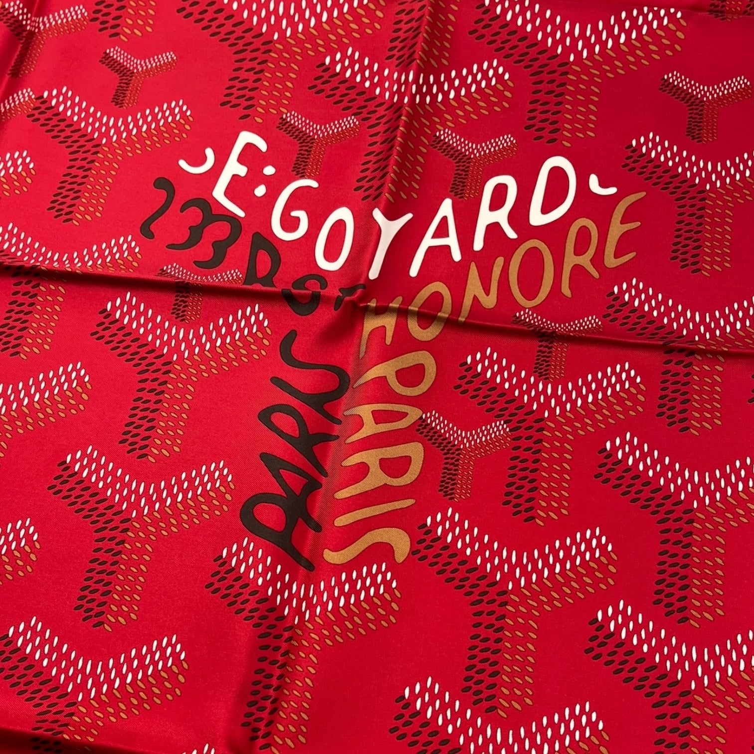 Goyard N°1 Silk Scarf