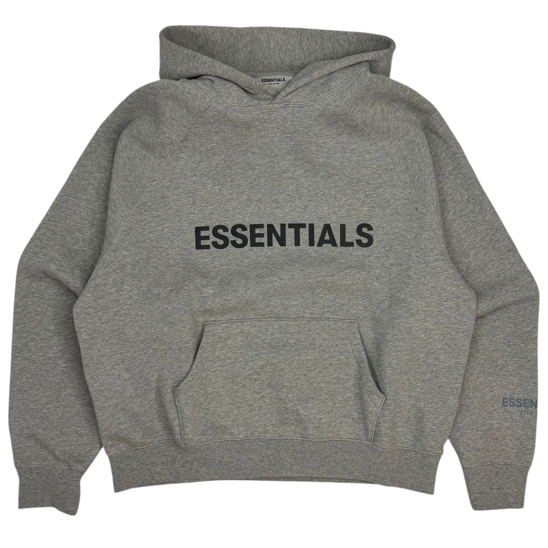 Fear Of God Essentials Hoodie Dark Heather Grey