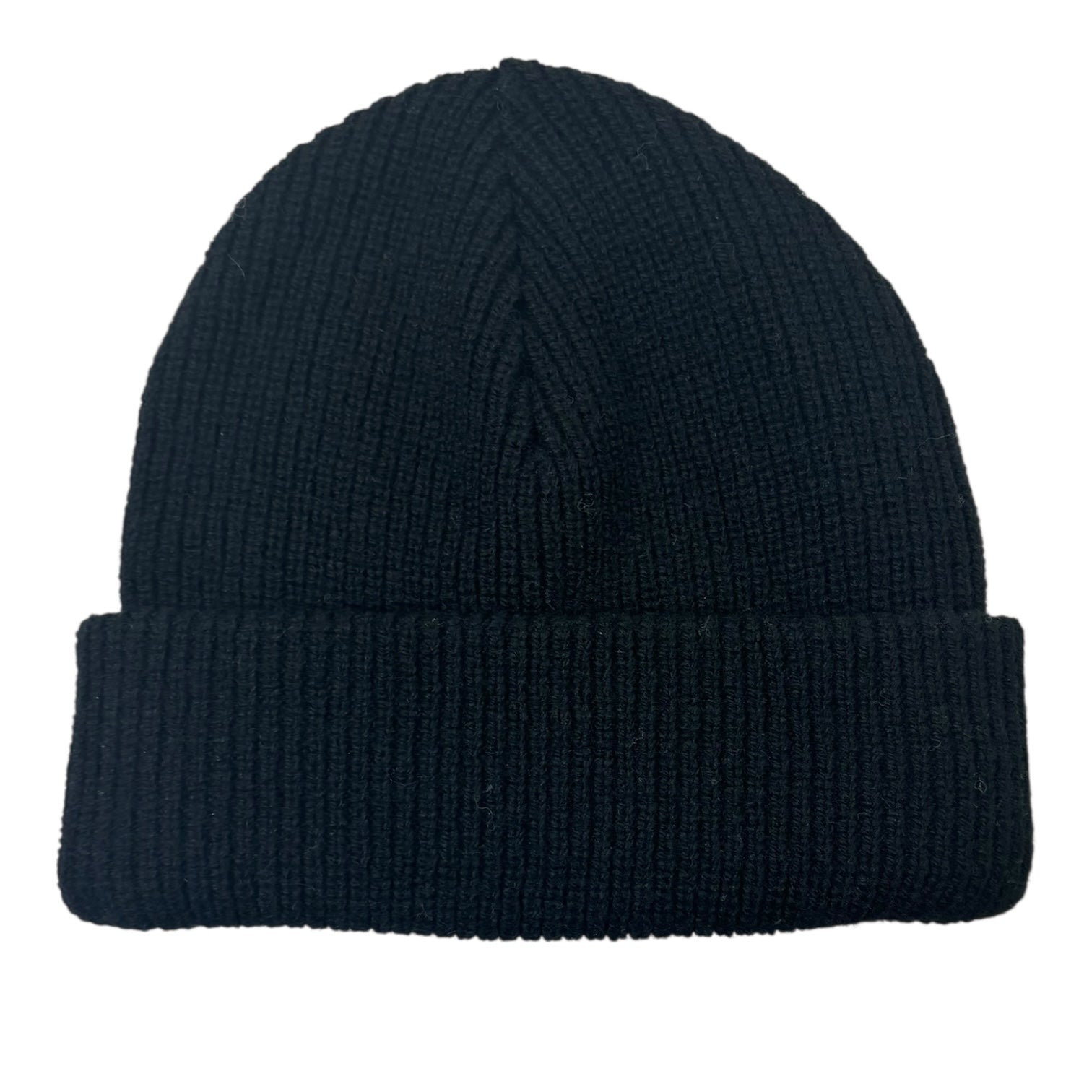The Guilty Parties “Outrageous Inc.” Ribbed Beanie Black