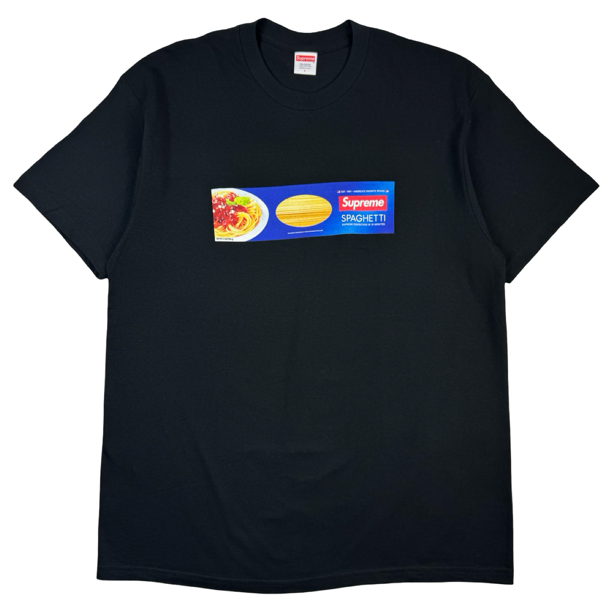 Supreme Spaghetti Tee Black