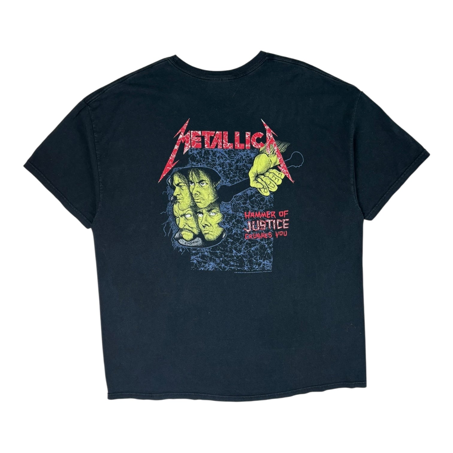 Vintage 2007 Metallica “Justice For All” T-Shirt Black