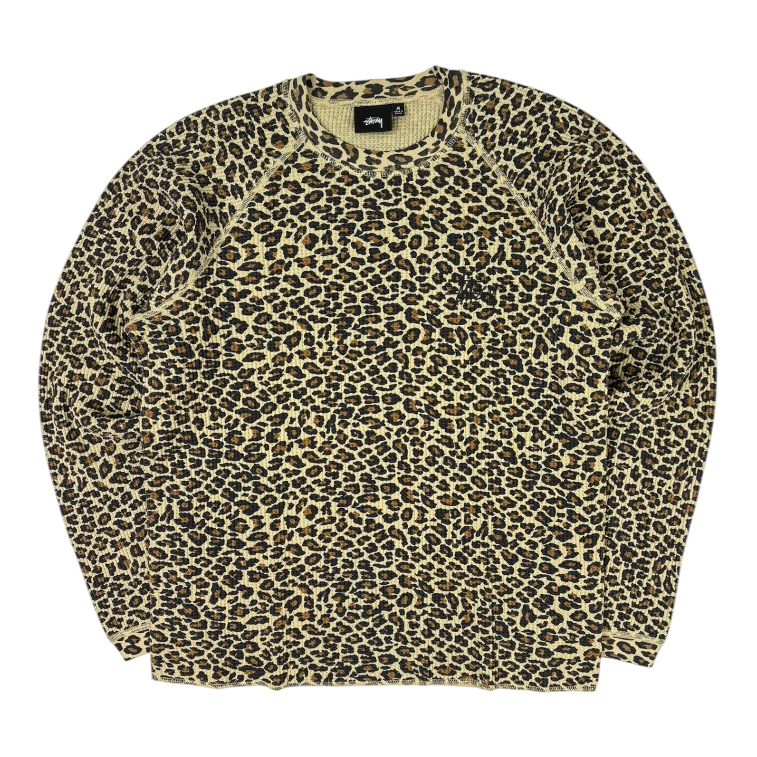 Stussy Basic LS Thermal Leopard