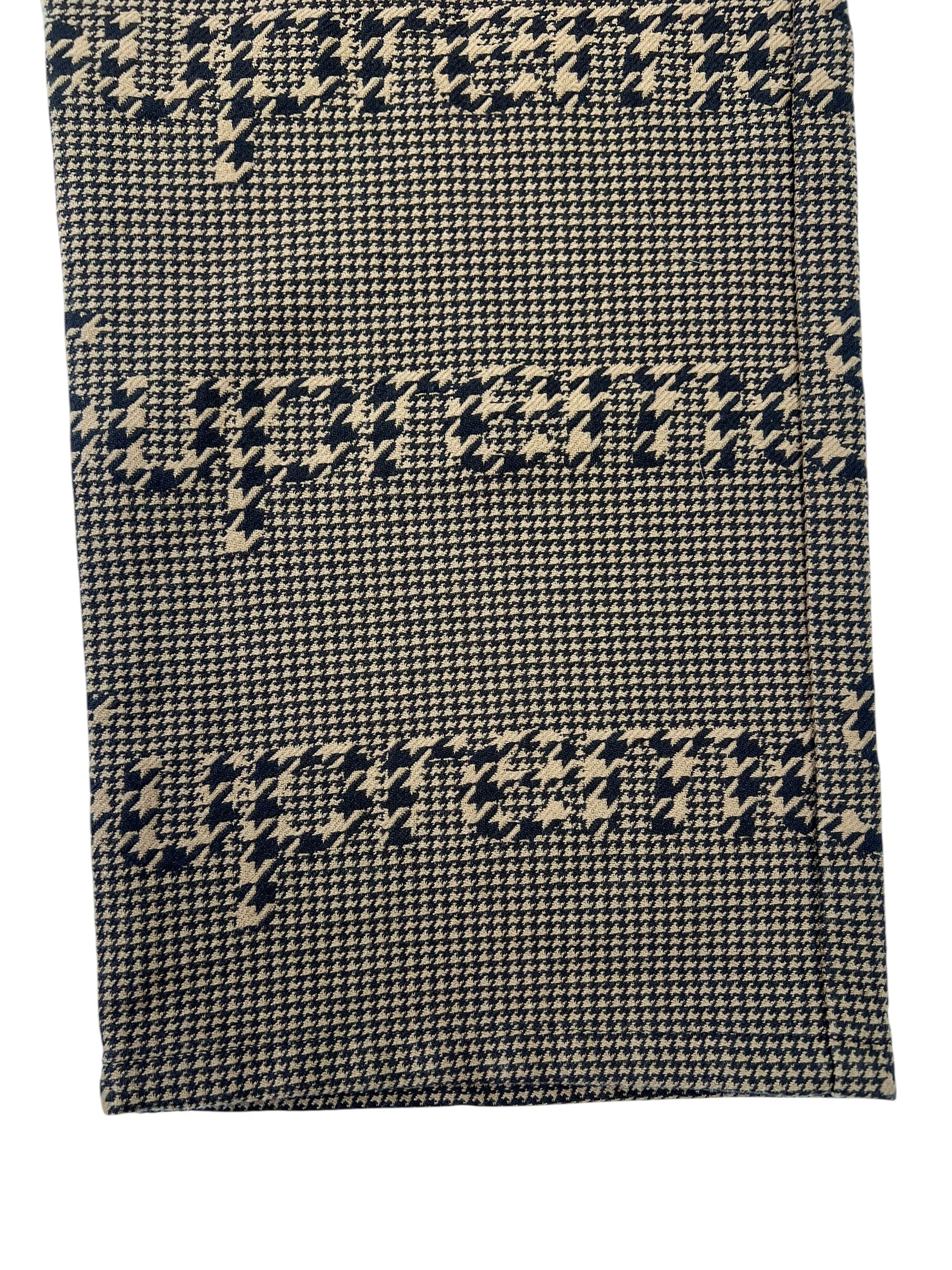 Supreme Work Pants Houndstooth Pattern Brown
