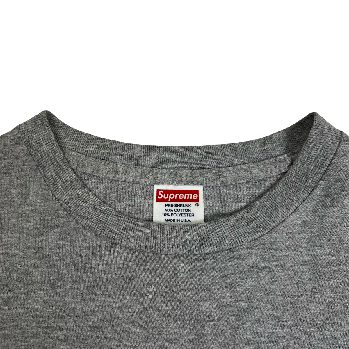 Supreme Kate Moss Photo T-Shirt Grey