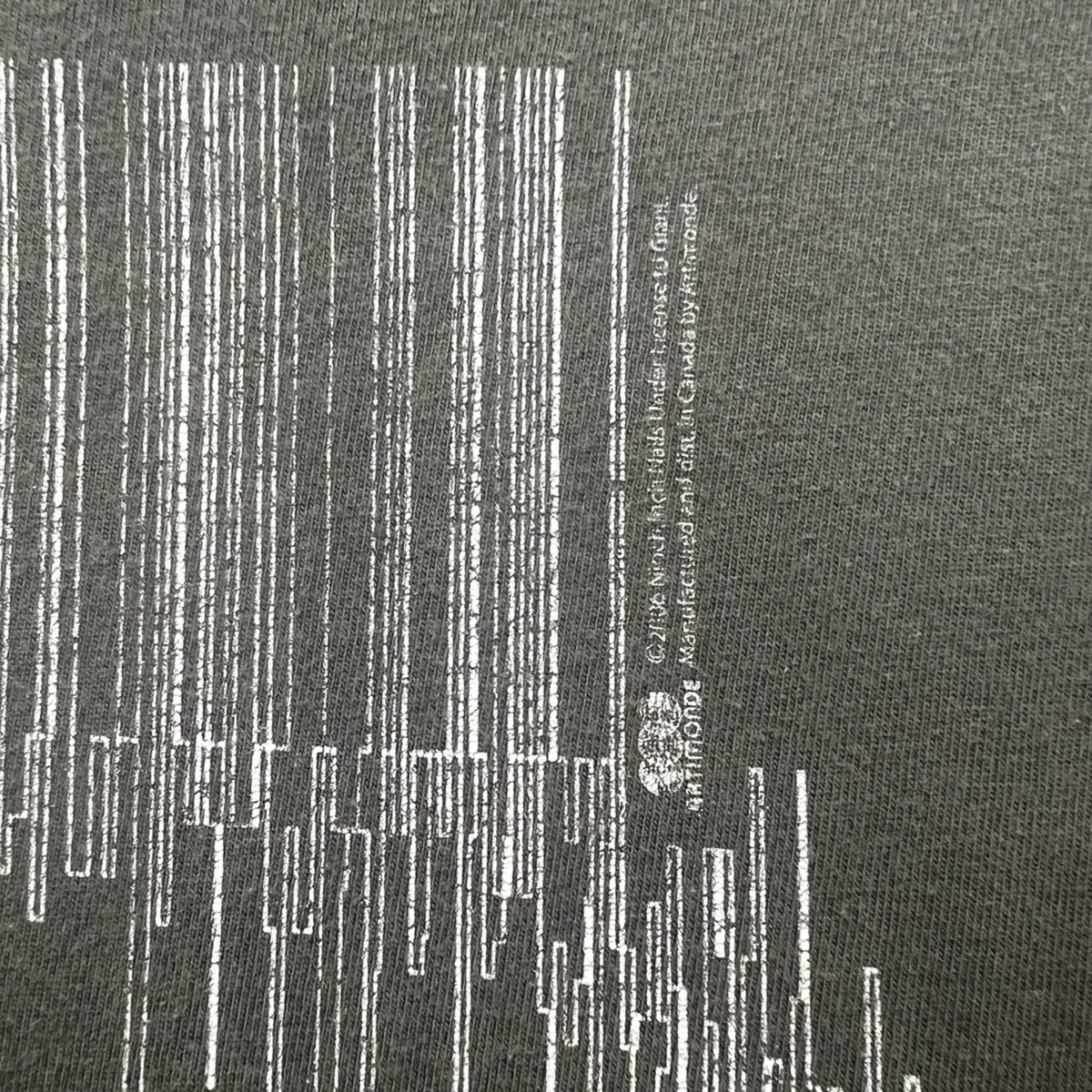 Vintage Nine Inch Nails Grey Artimonde T-Shirt Grey