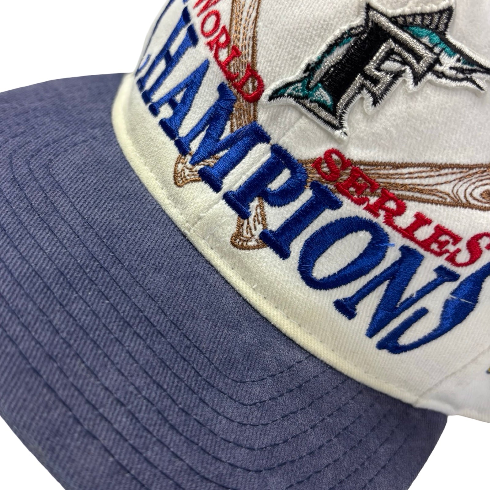1997 Starter MLB Florida Marlins Word Series Champions Hat