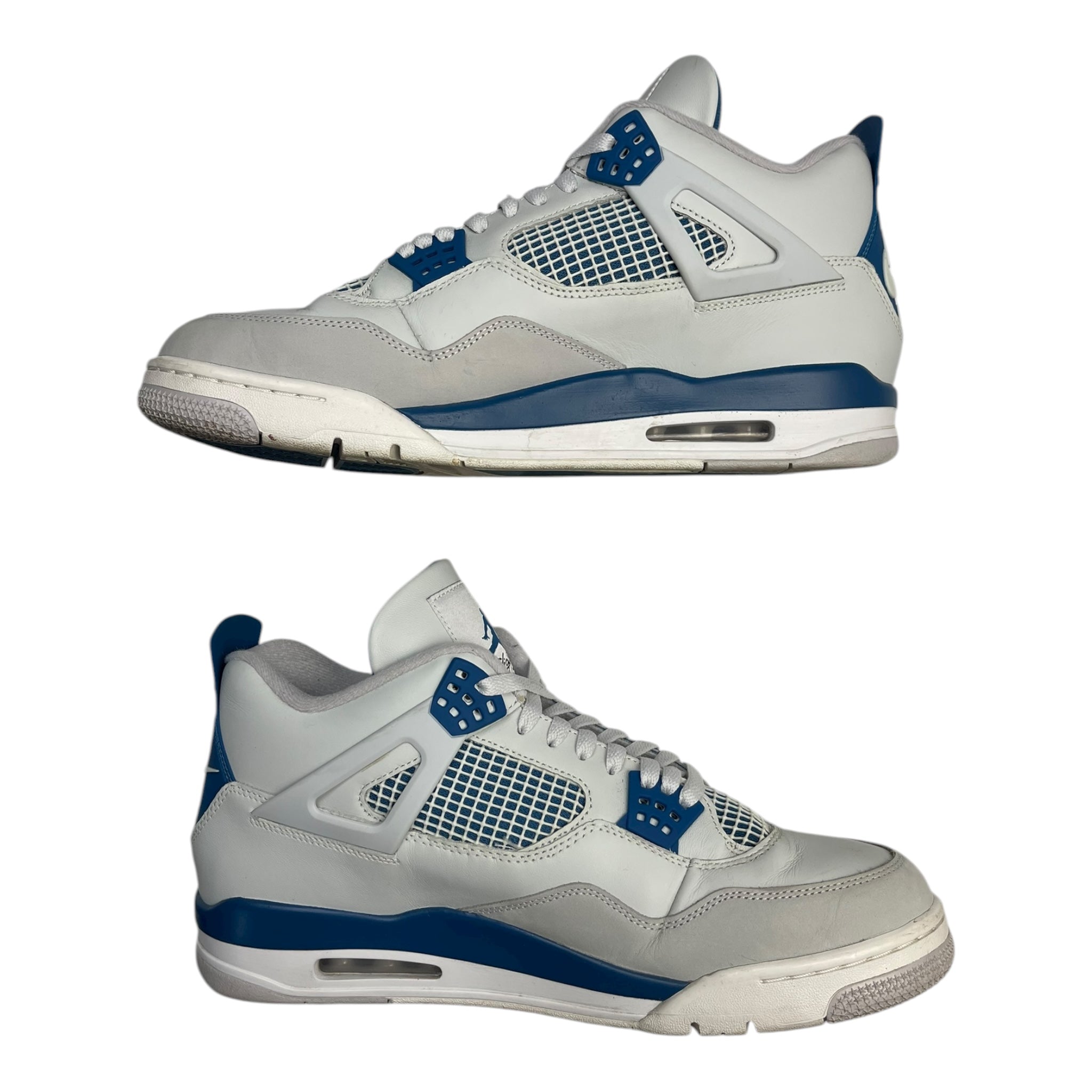 靴 Nike Air Jordan 4 Retro military Blue Jordan 4 Retro Military Blue (2024) | PLUS