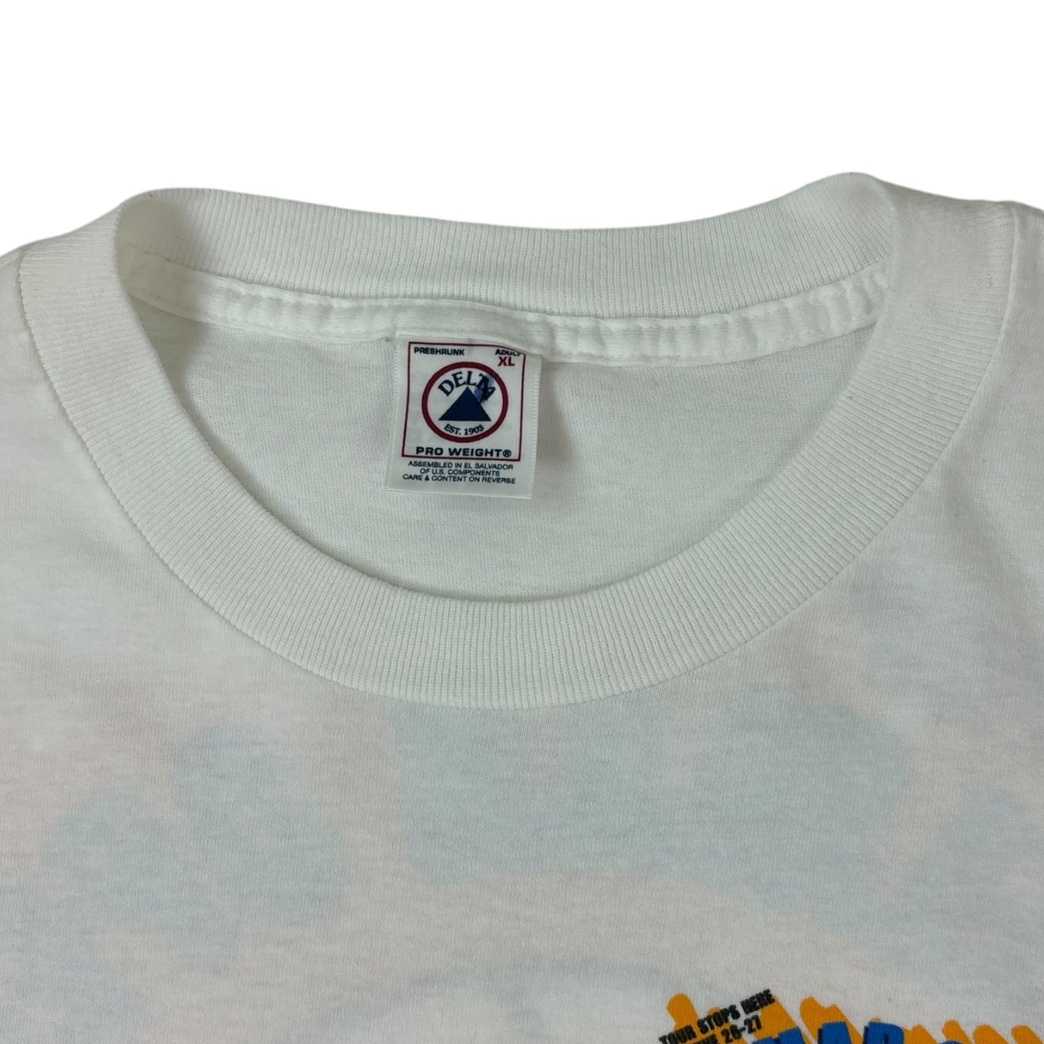 Vintage 1999 Miller Lite AVP Beach Volleyball T-Shirt White