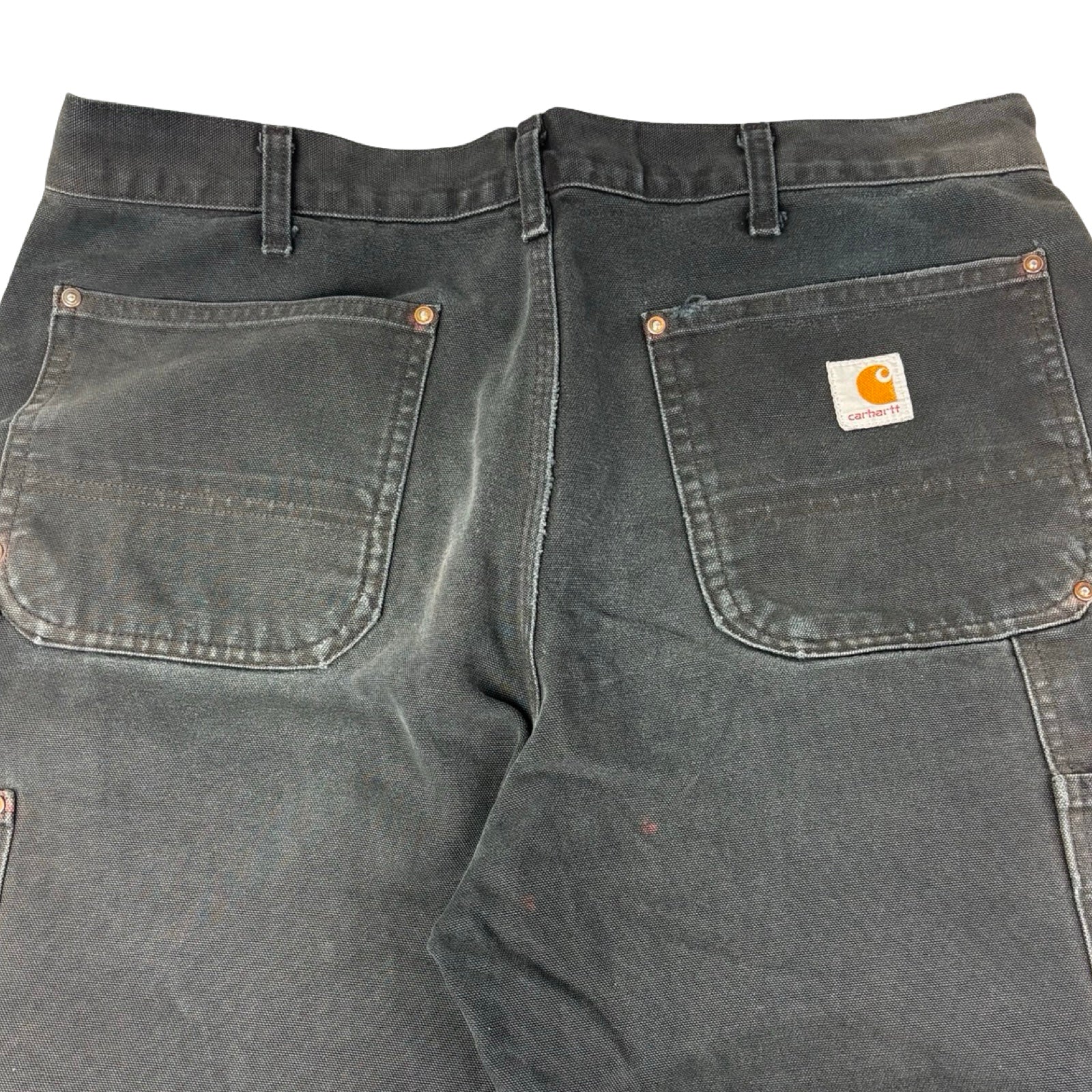 Vintage Carhartt Dungaree Double Knee Carpenter Pant Black