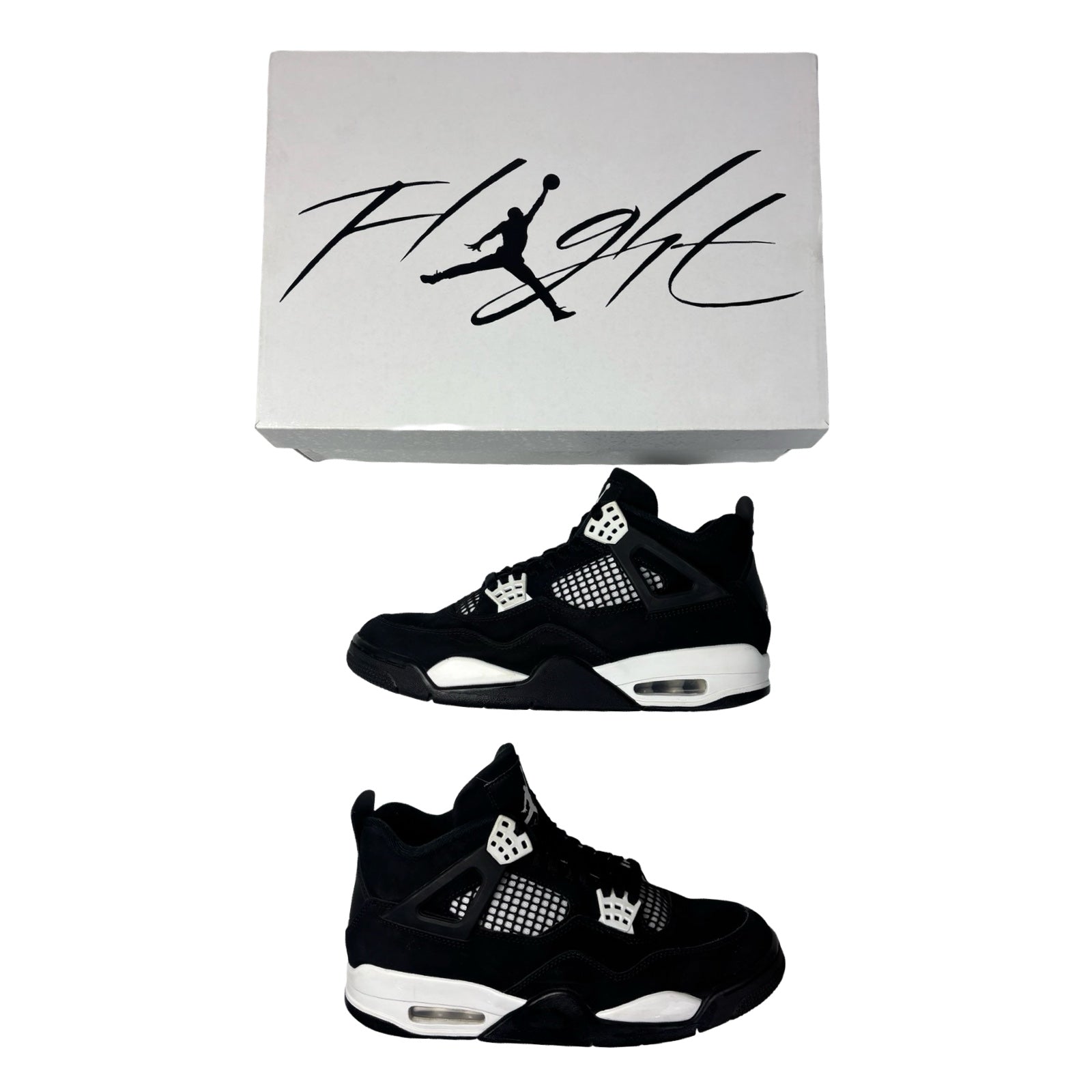 Jordan 4 Retro White Thunder (Used)