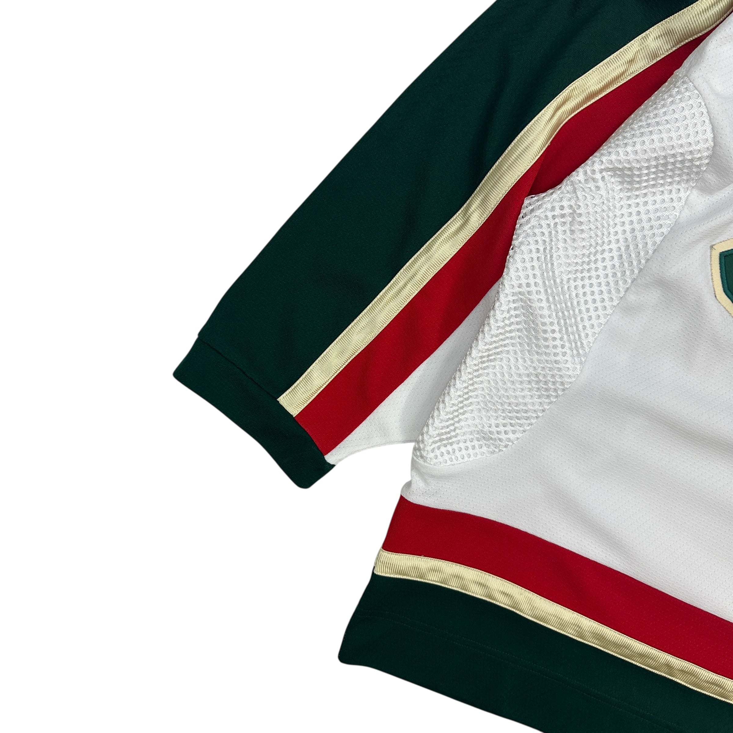 Vintage CCM Minnesota Wild Jersey White/Green