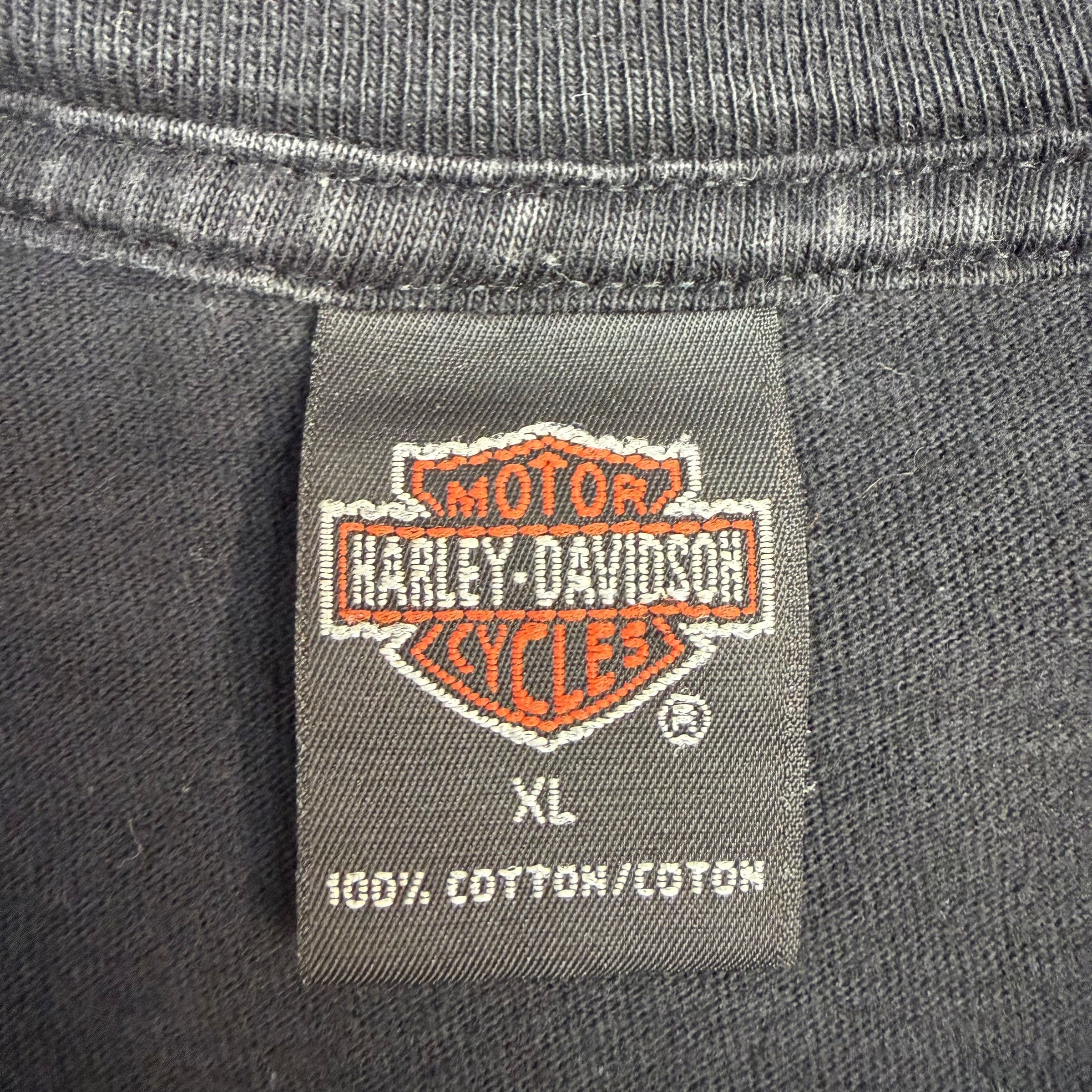 Vintage Harley Davidson “The More  Things Change…the More They Stay the Same” Tee Black