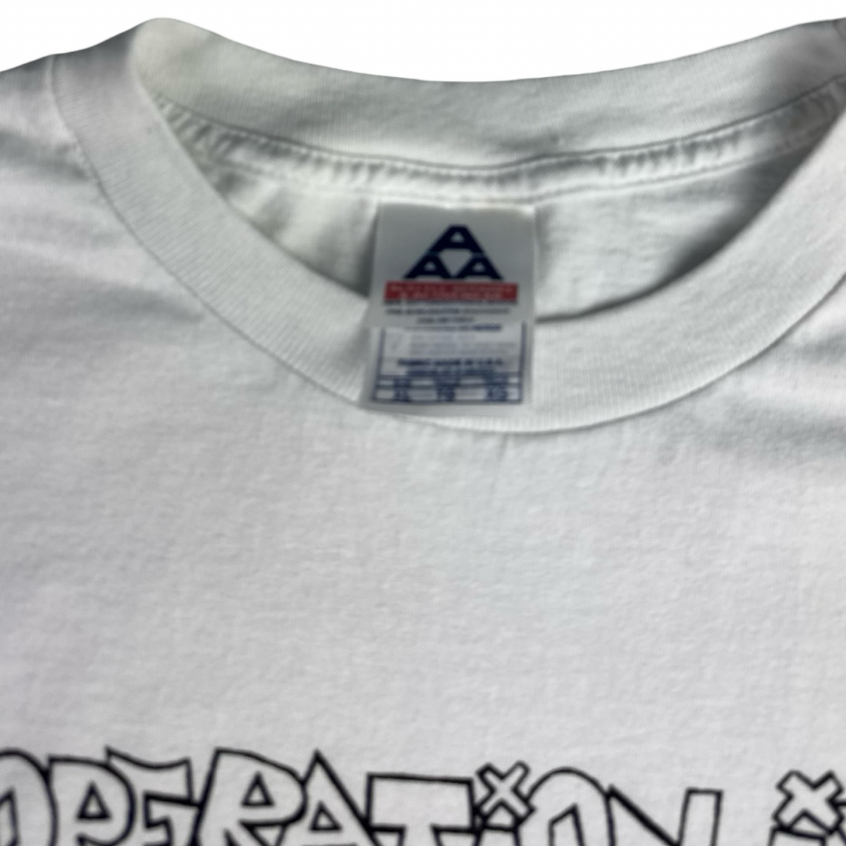Vintage Operation Ivy Plea For Peace Band T-Shirt White