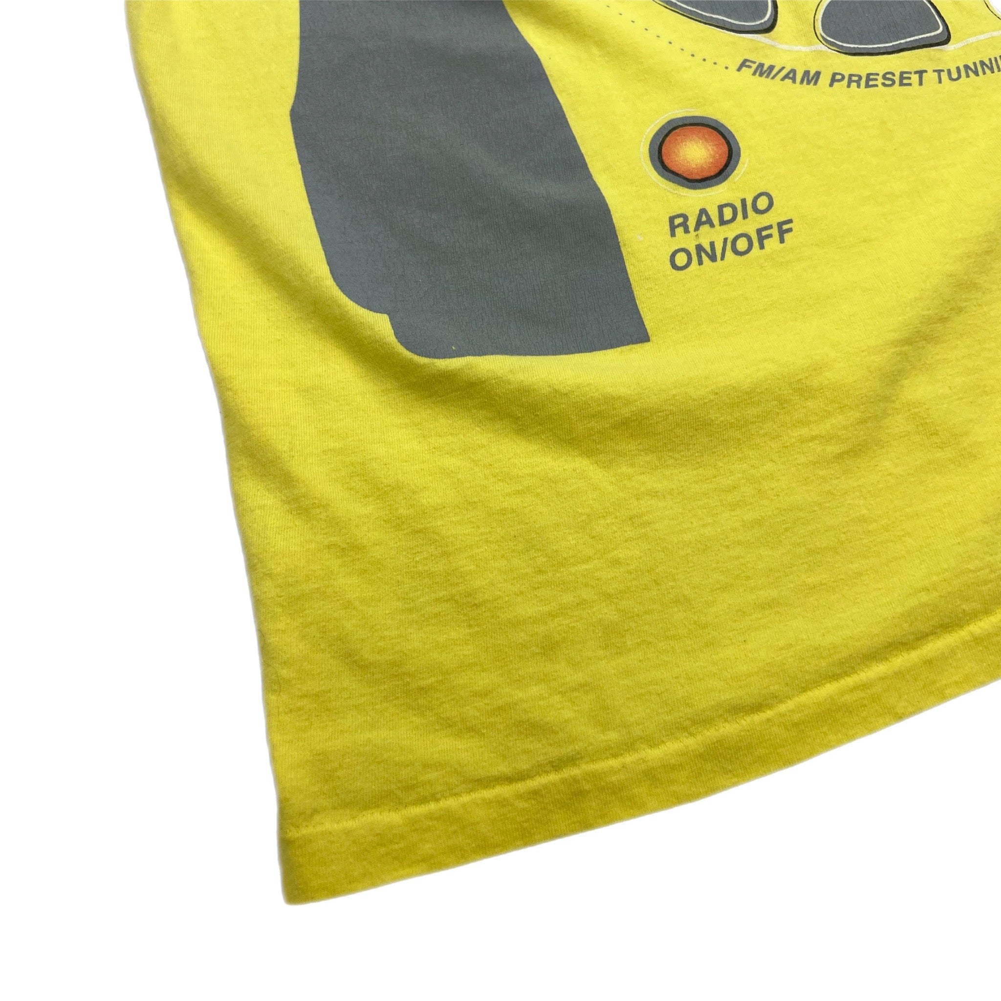 Vintage Sony Walkman Sport Tee Yellow