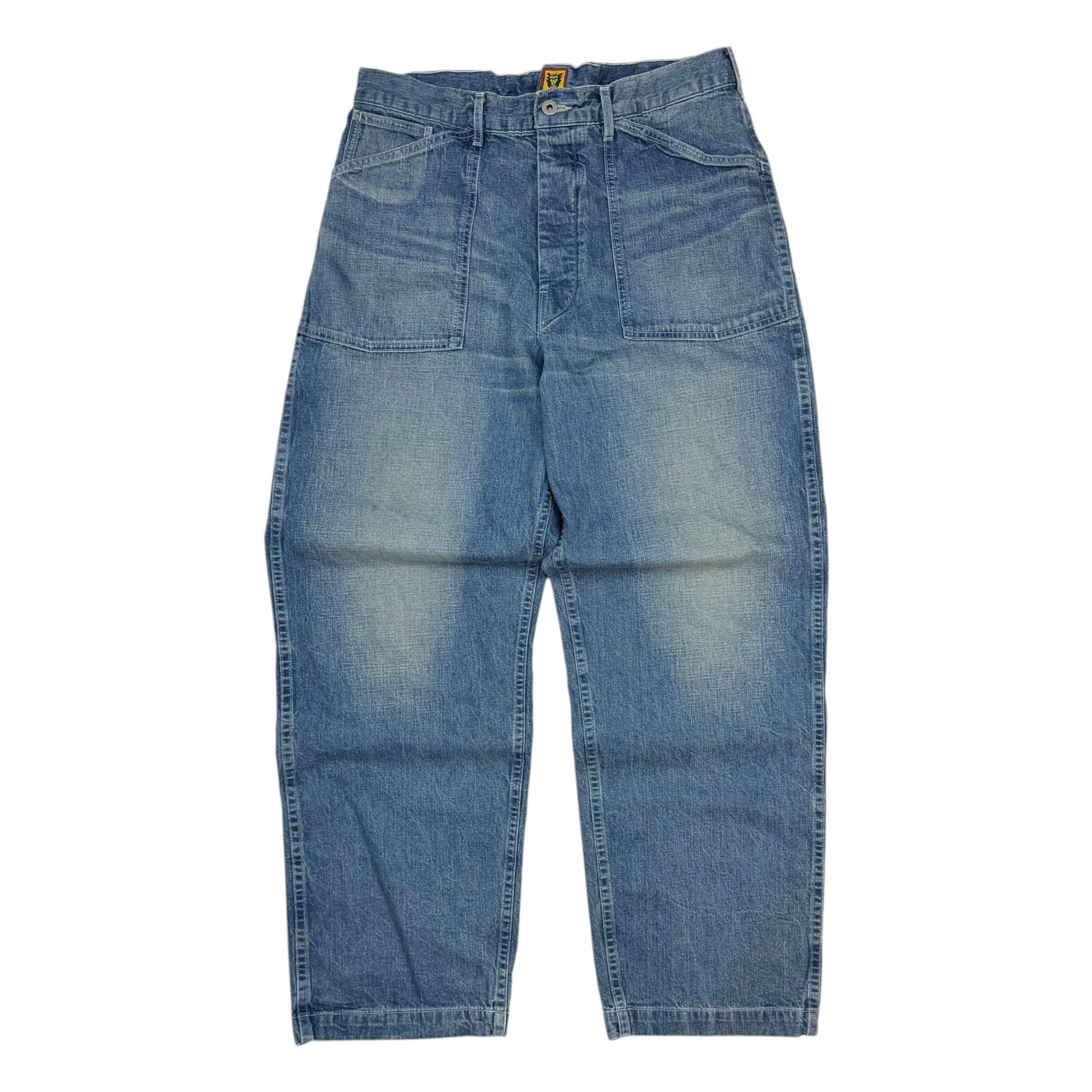 Human Made Loose Denim Jeans Blue