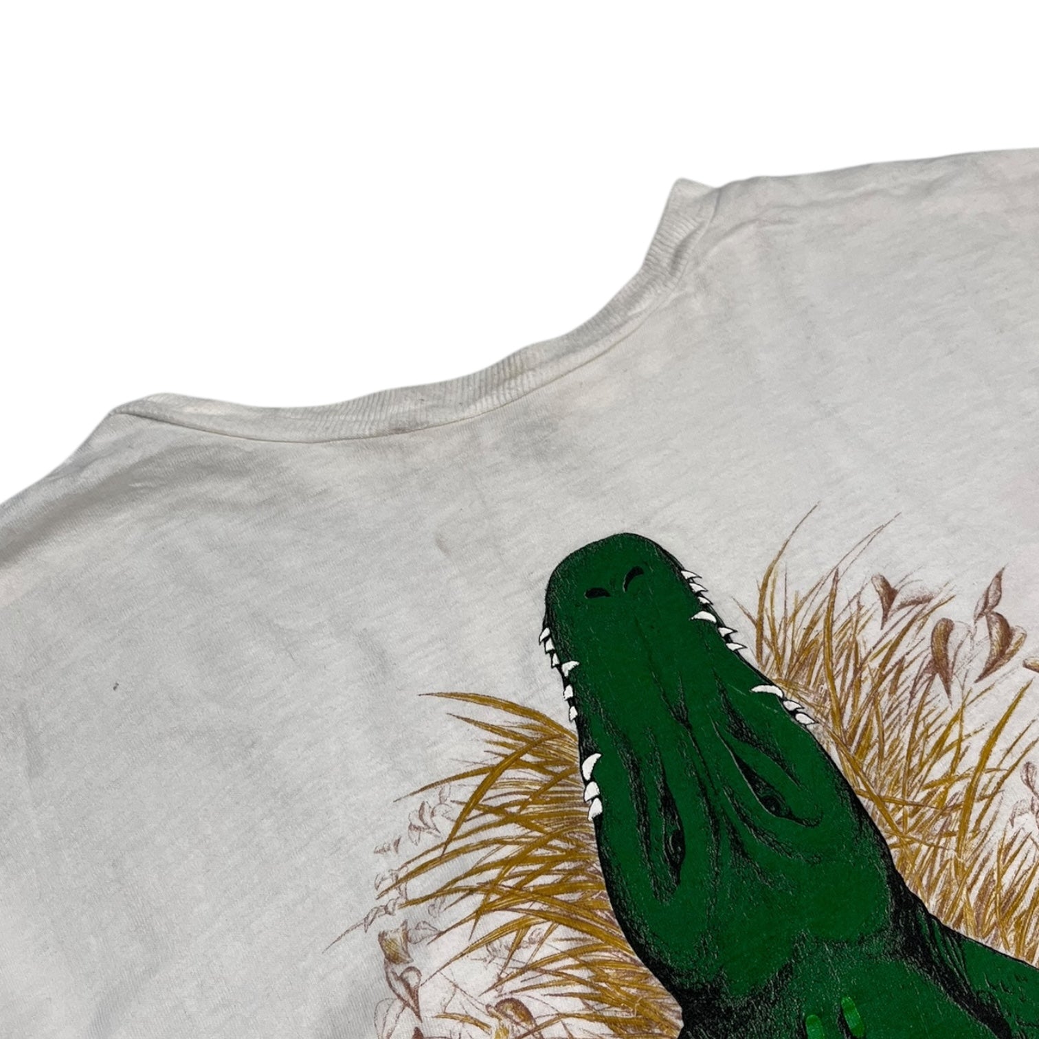 Vintage Crocodile Incognito T-Shirt White