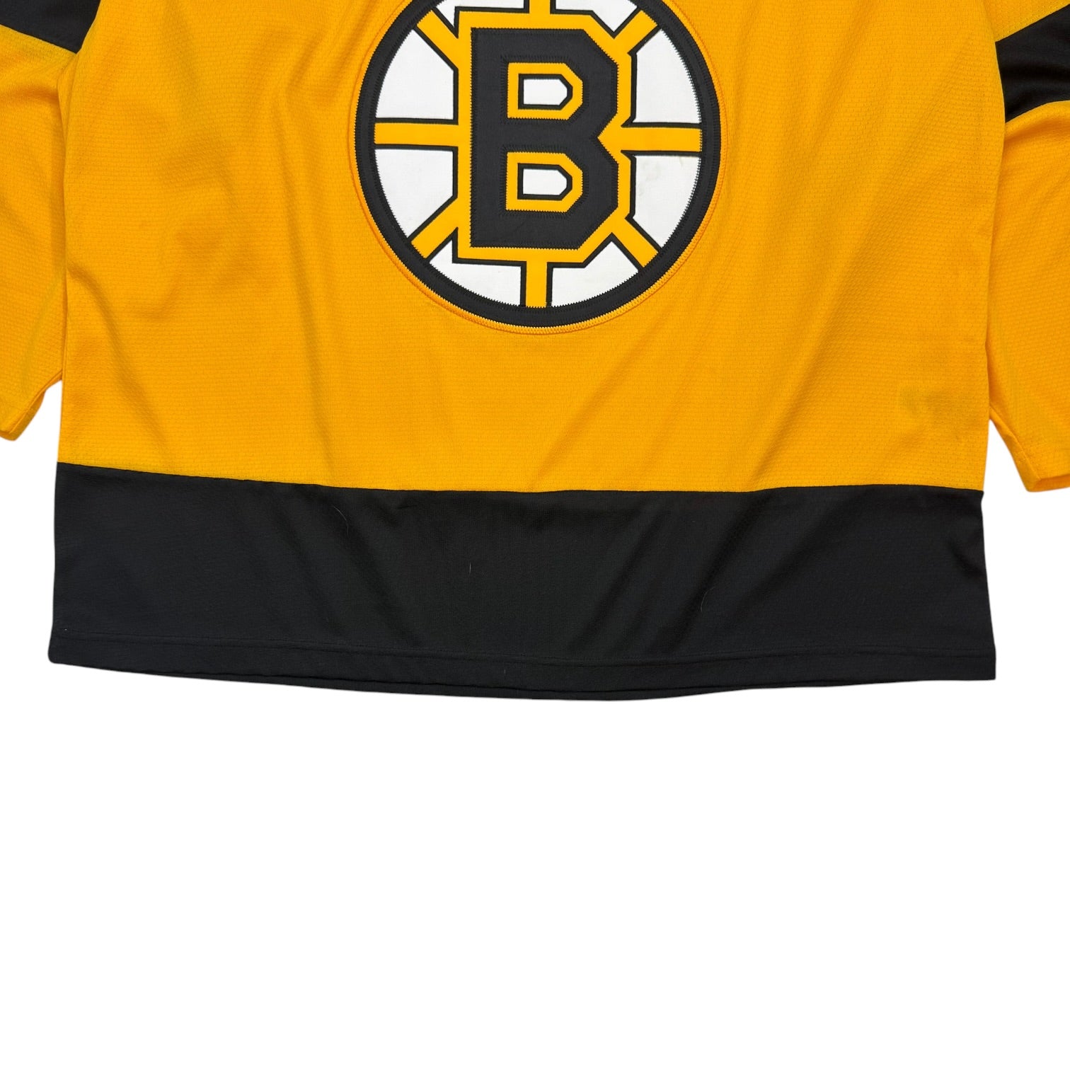 Vintage CCM Boston Bruins Jersey Yellow/Black